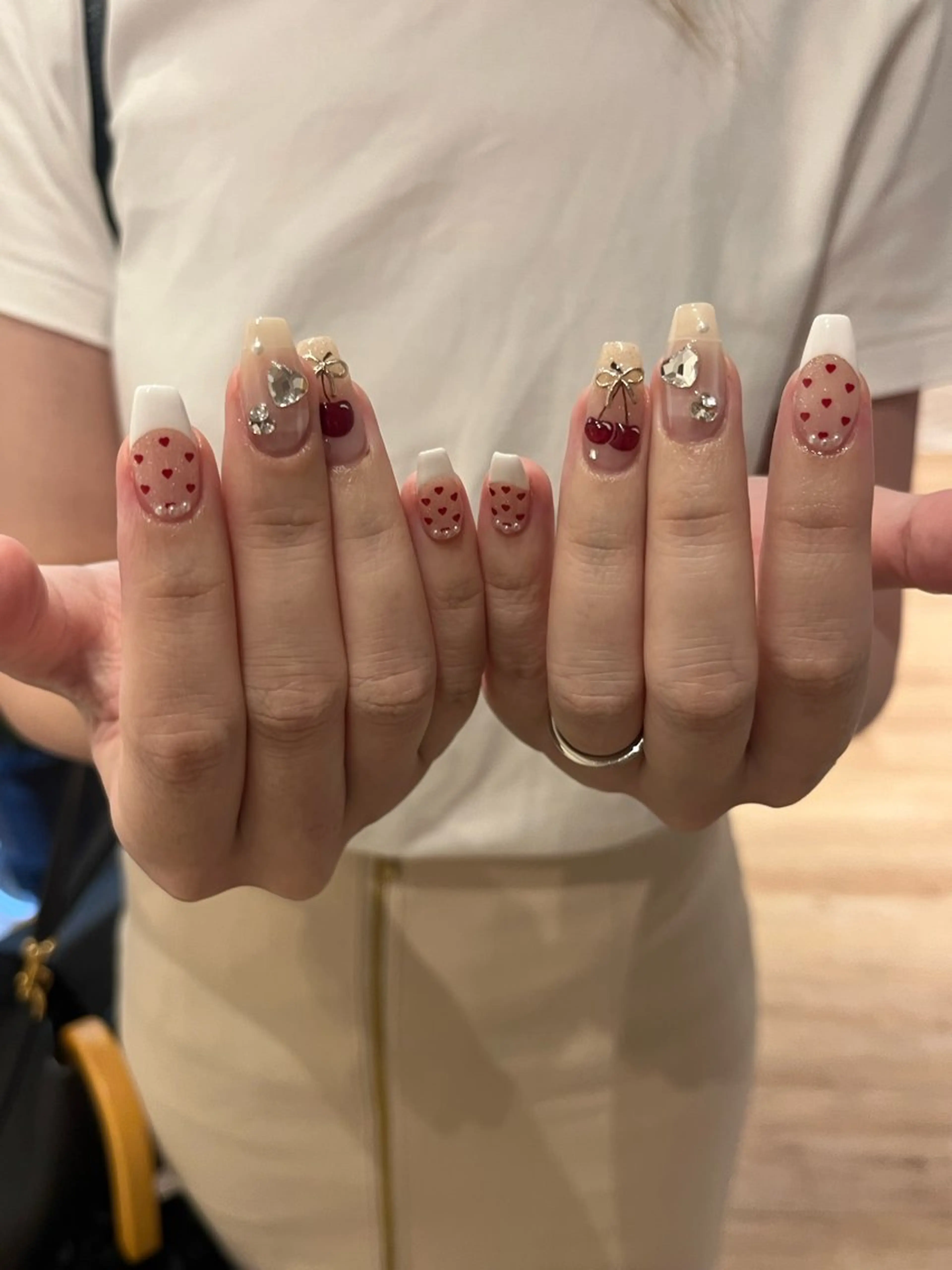 ネイル ハンドネイル Bianca 名駅　Yamazoeのネイルデザイン