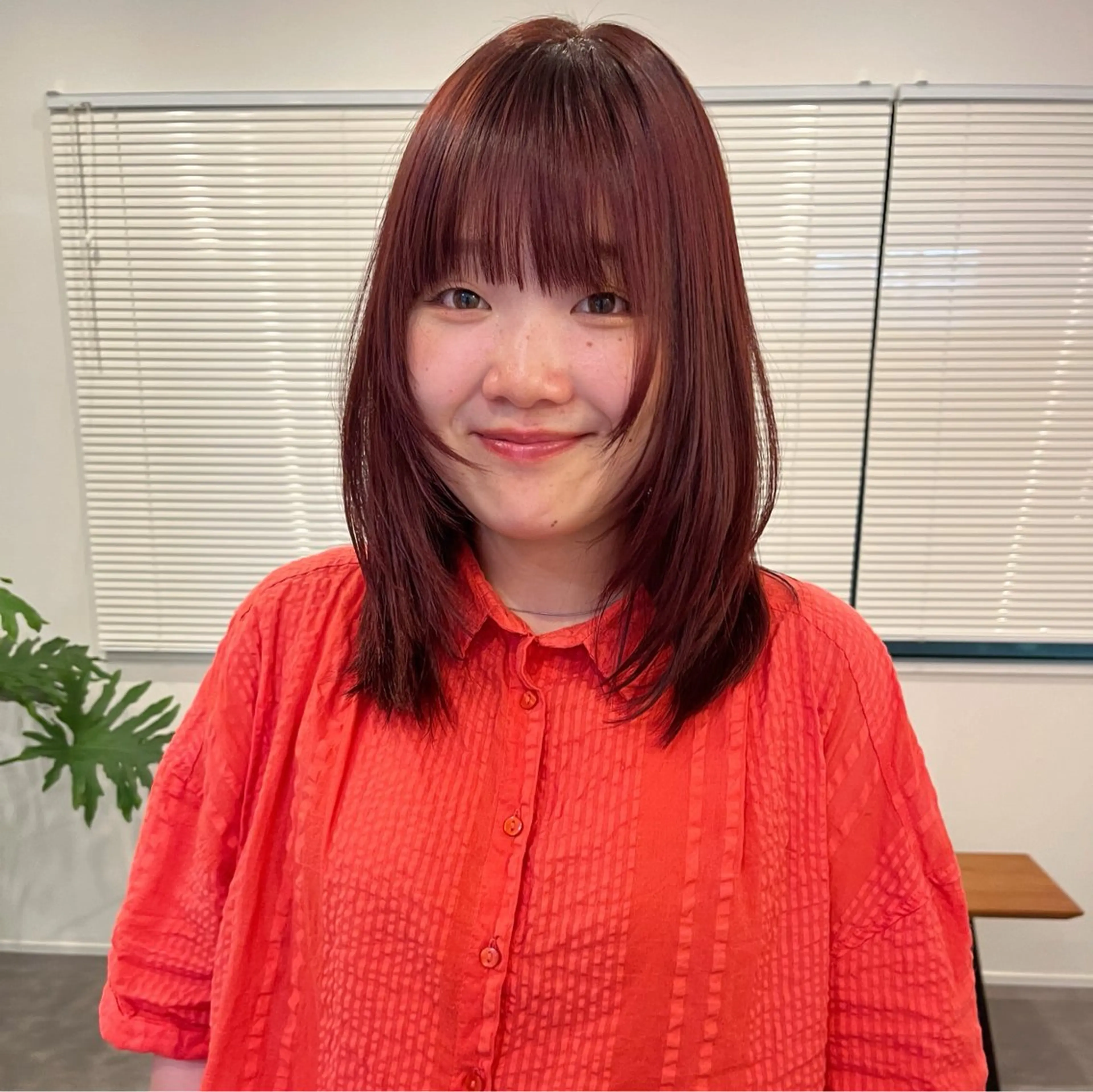 カラー ヘアカラー bon ami所属・むかいやま なおのヘアスタイル