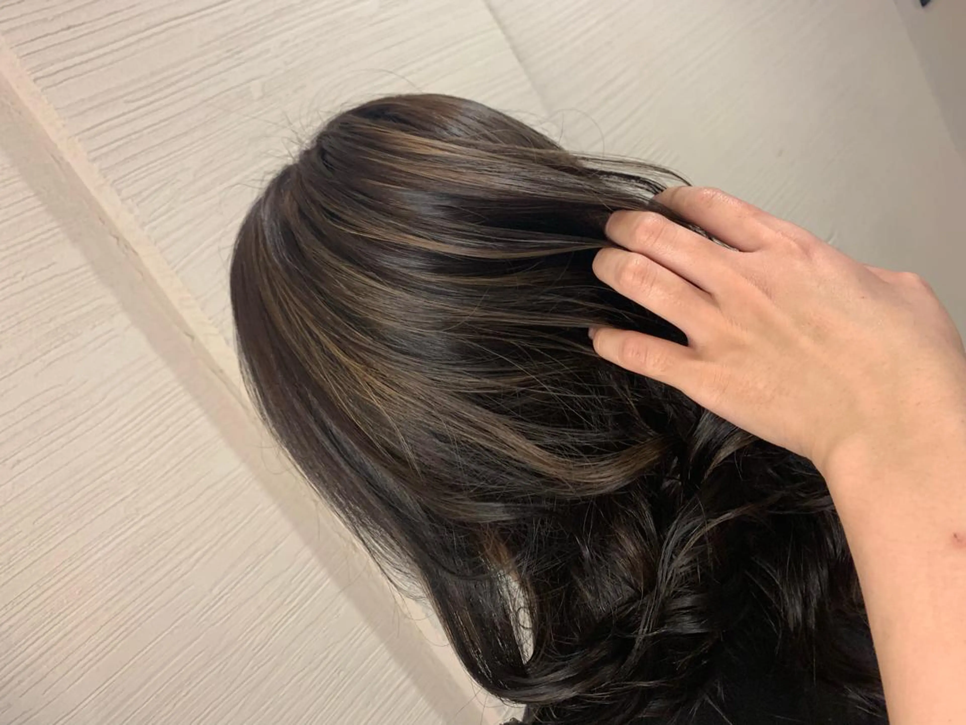 ミディアム カラー nubes所属・🌟高田 聖菜🌟のヘアスタイル