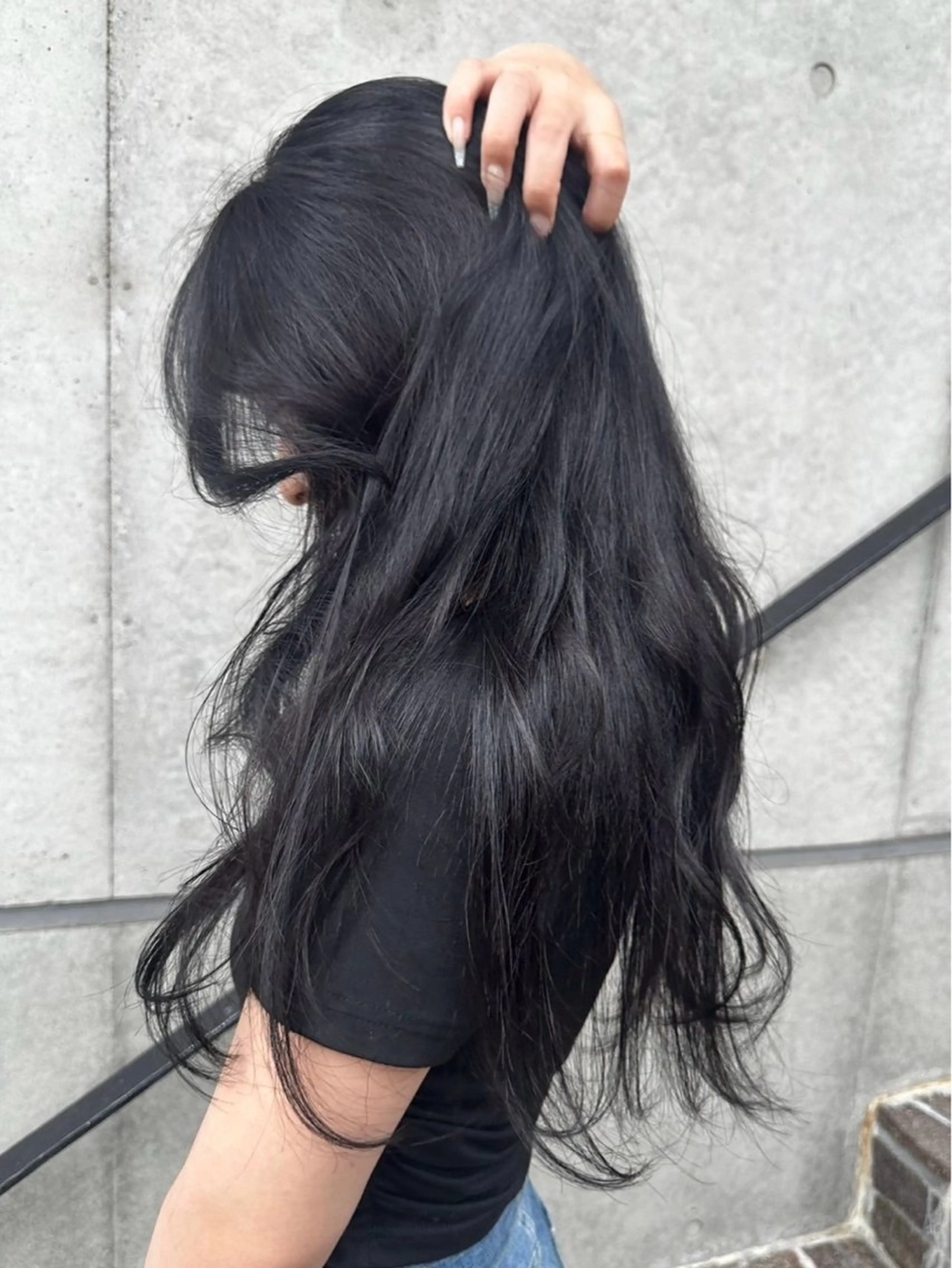 ロング カラー ロング linna / 高槻 /大阪 / 耳ツボのヘアスタイル