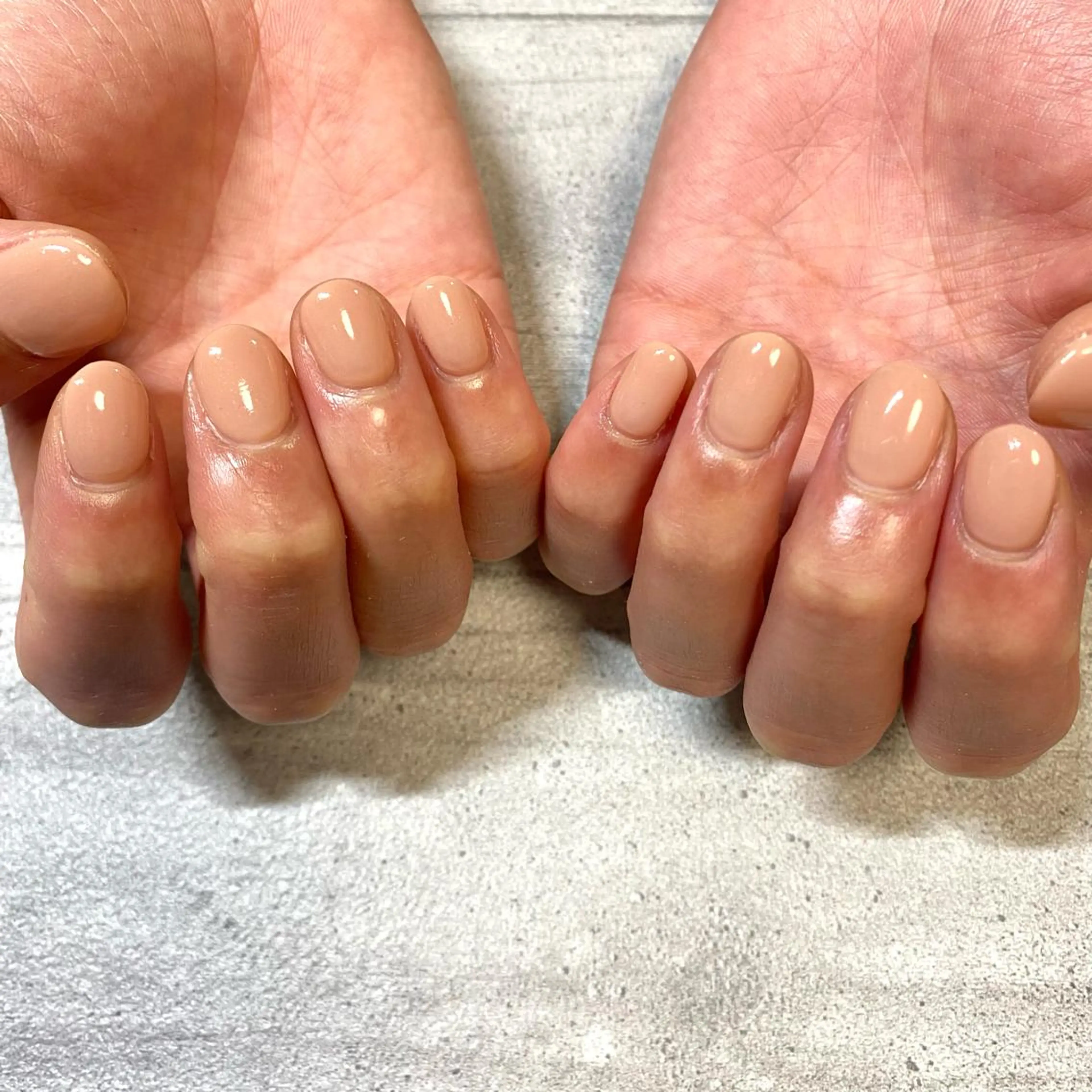 ショート カラー パーマ ヘアアレンジ メンズ キッズ ネイル マツエク・マツパ アイブロウ ベージュカラー ピンクカラー 眉カラー カラーマツエク ナチュラル ハンドネイル ハンドケア 今福鶴見ネイル 8(ｴｲﾄ)のネイルデザイン