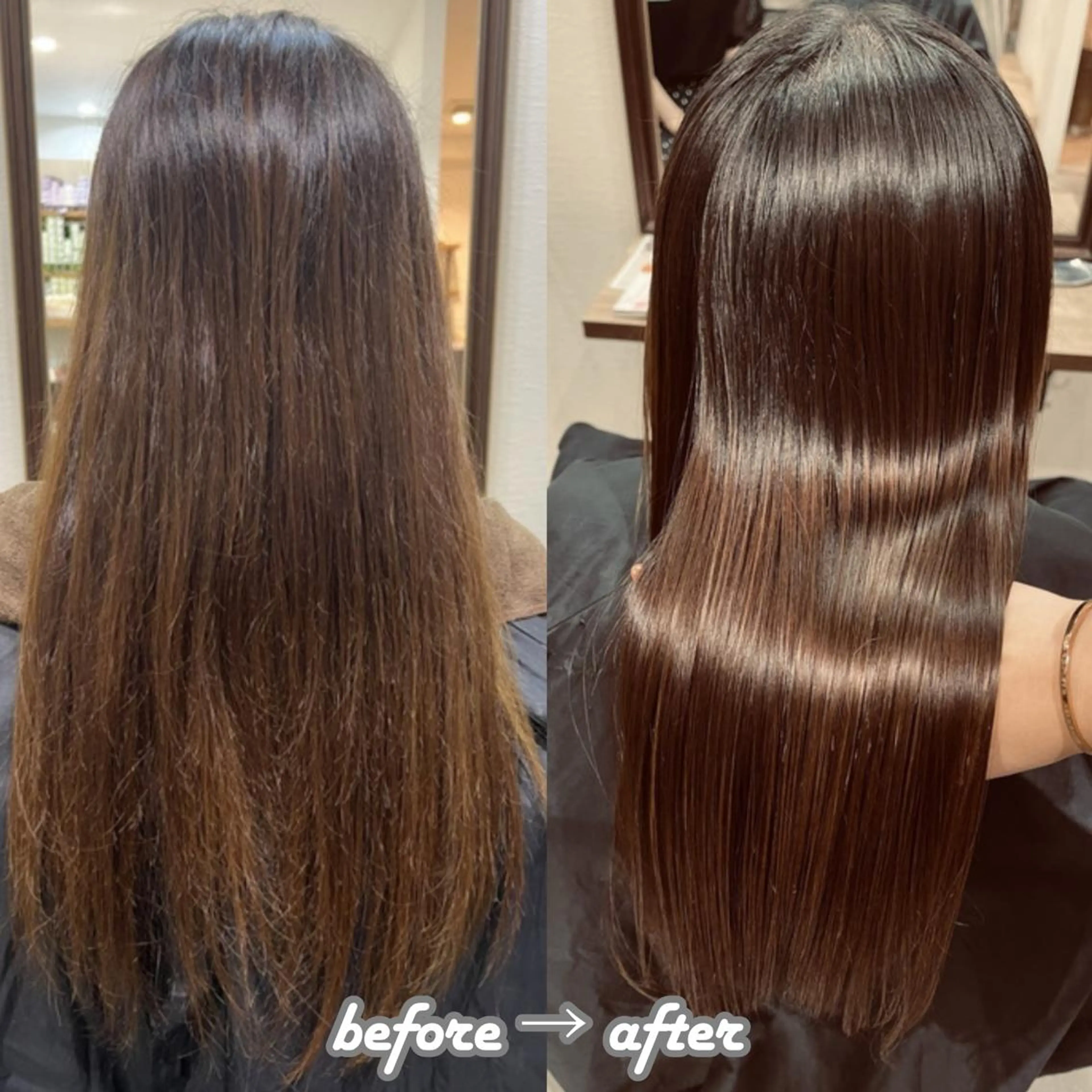 カラー 髪質改善 .sirohair momoka🫧のヘアスタイル