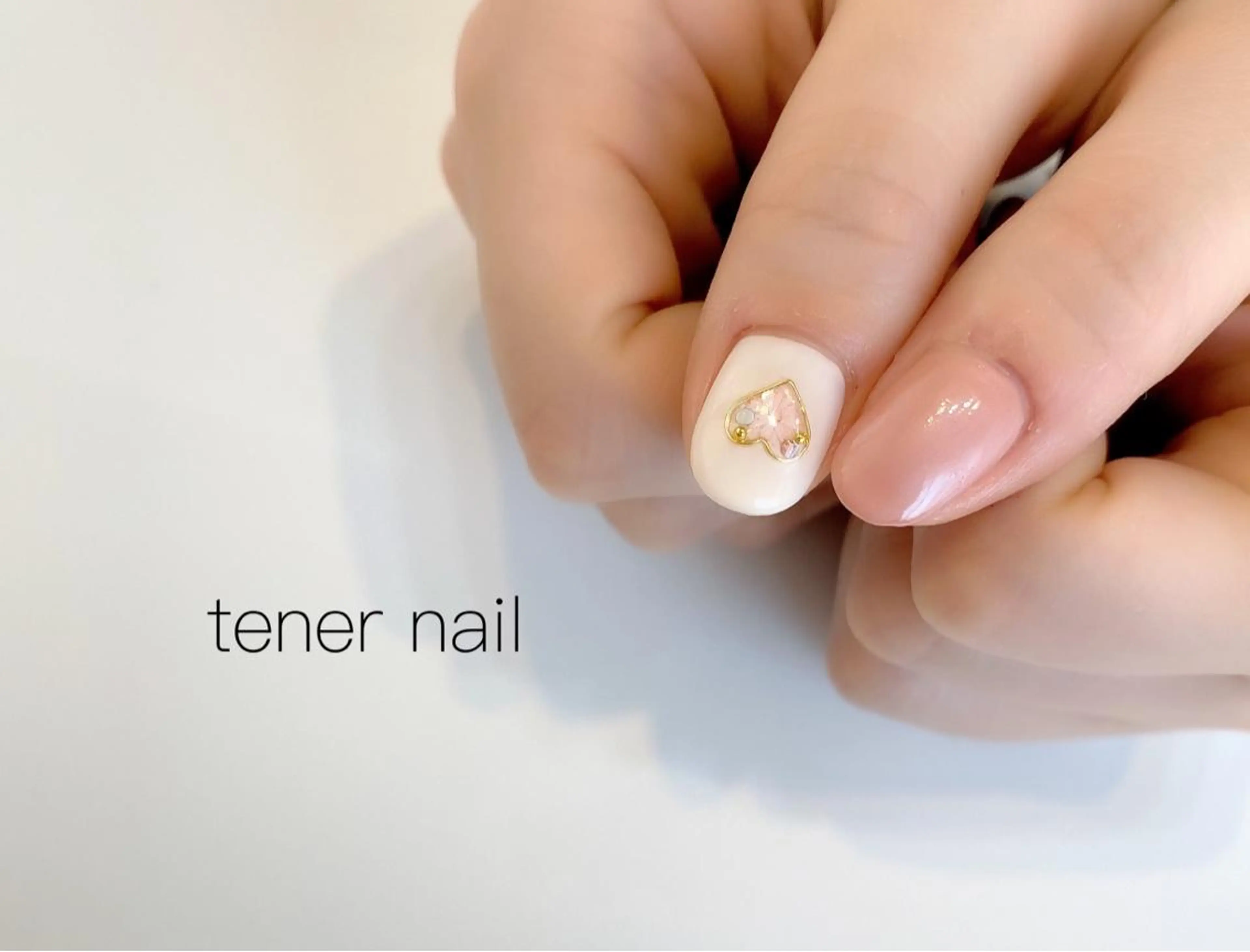 ネイル フラワーネイル ハート tener  nail  テネルネイル所属・テネルネイル tener nailのネイルデザイン
