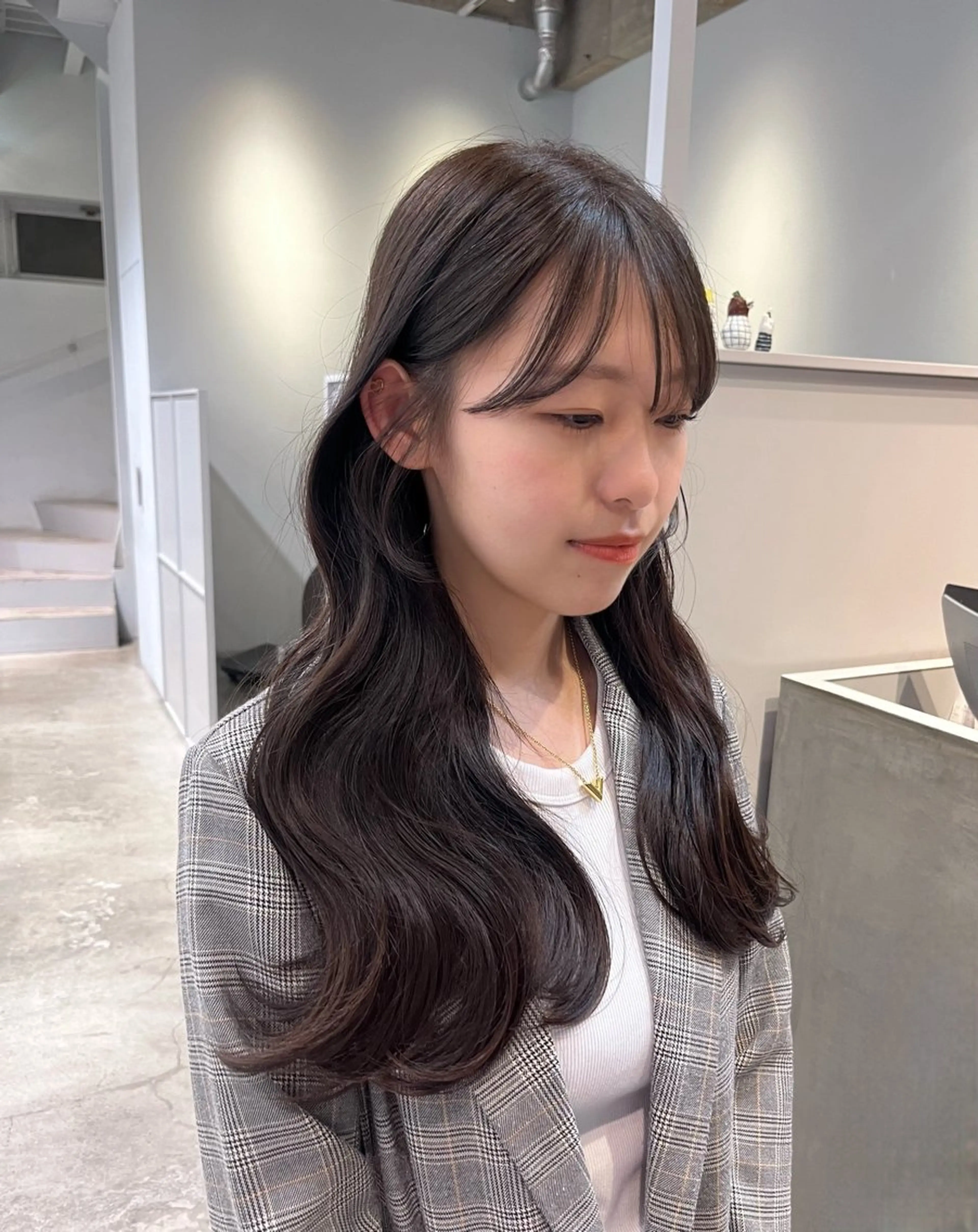 カット＋カラー＋2ステップトリートメントの写真