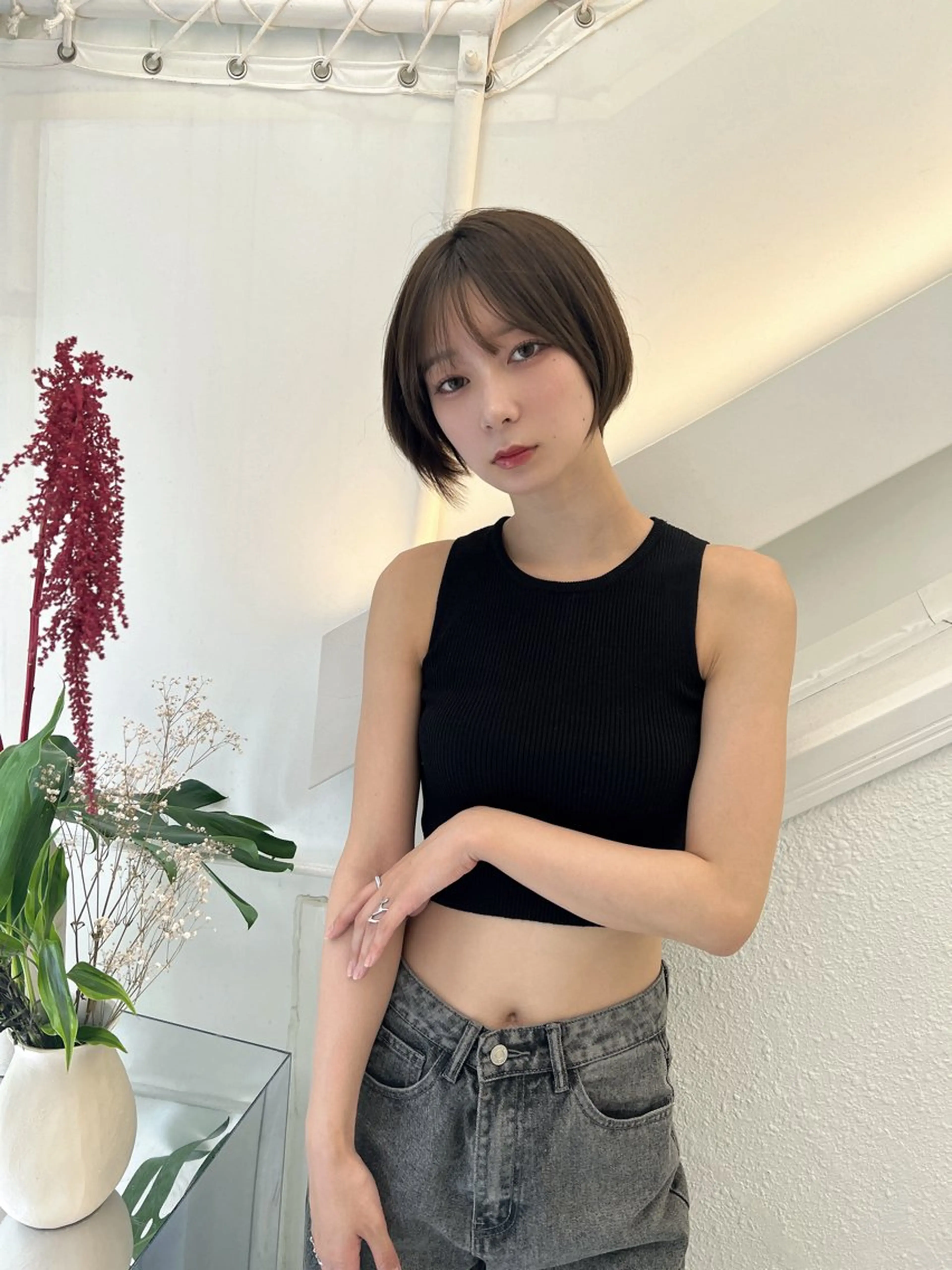 ショート カラー カット ヘアカラー トリートメント 💎透明感カラー特化 💎TAISEIのヘアスタイル