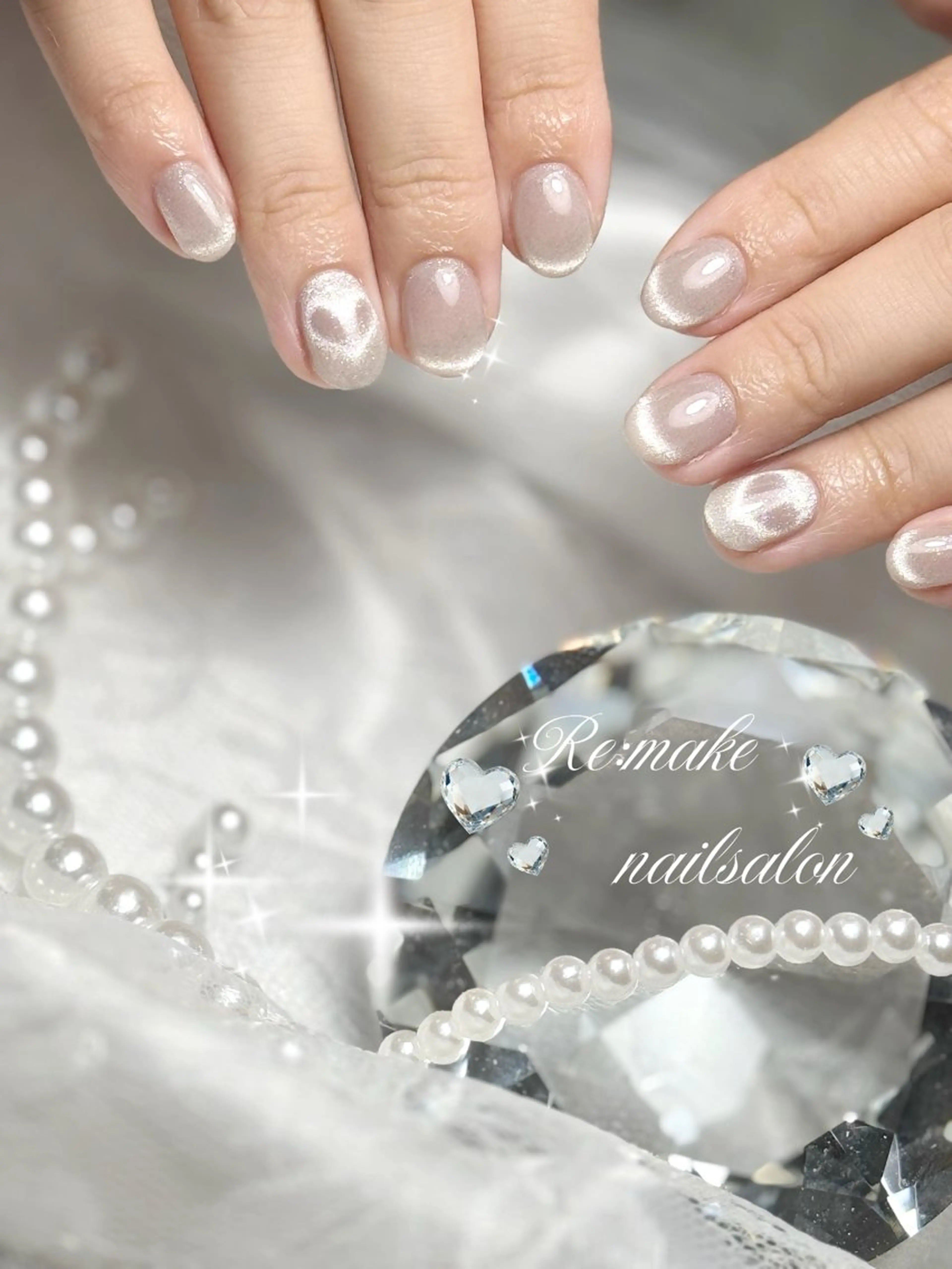 ネイル マグネットネイル ハンドネイル Suetake Shuriのネイルデザイン