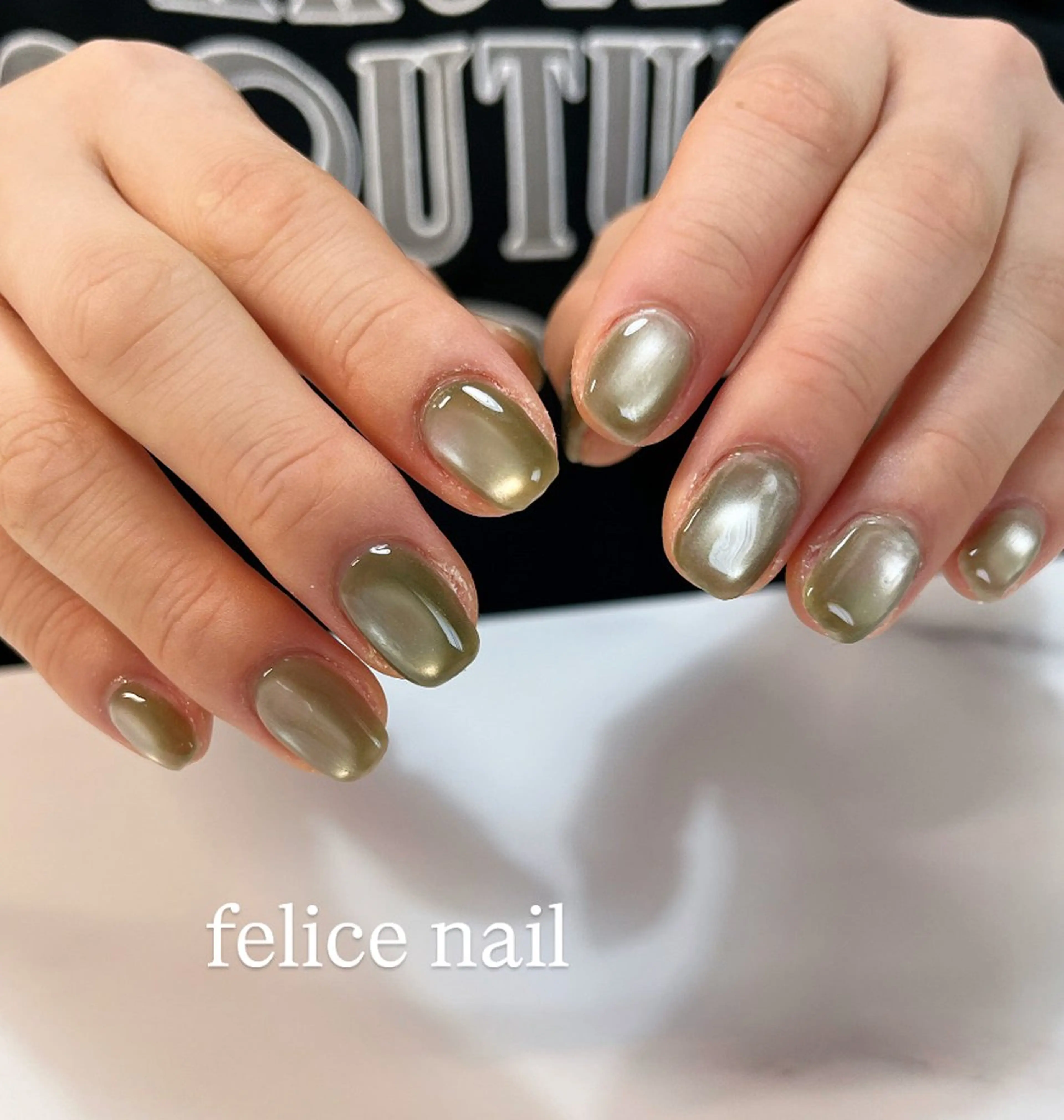 ネイル マグネットネイル felice nailのネイルデザイン