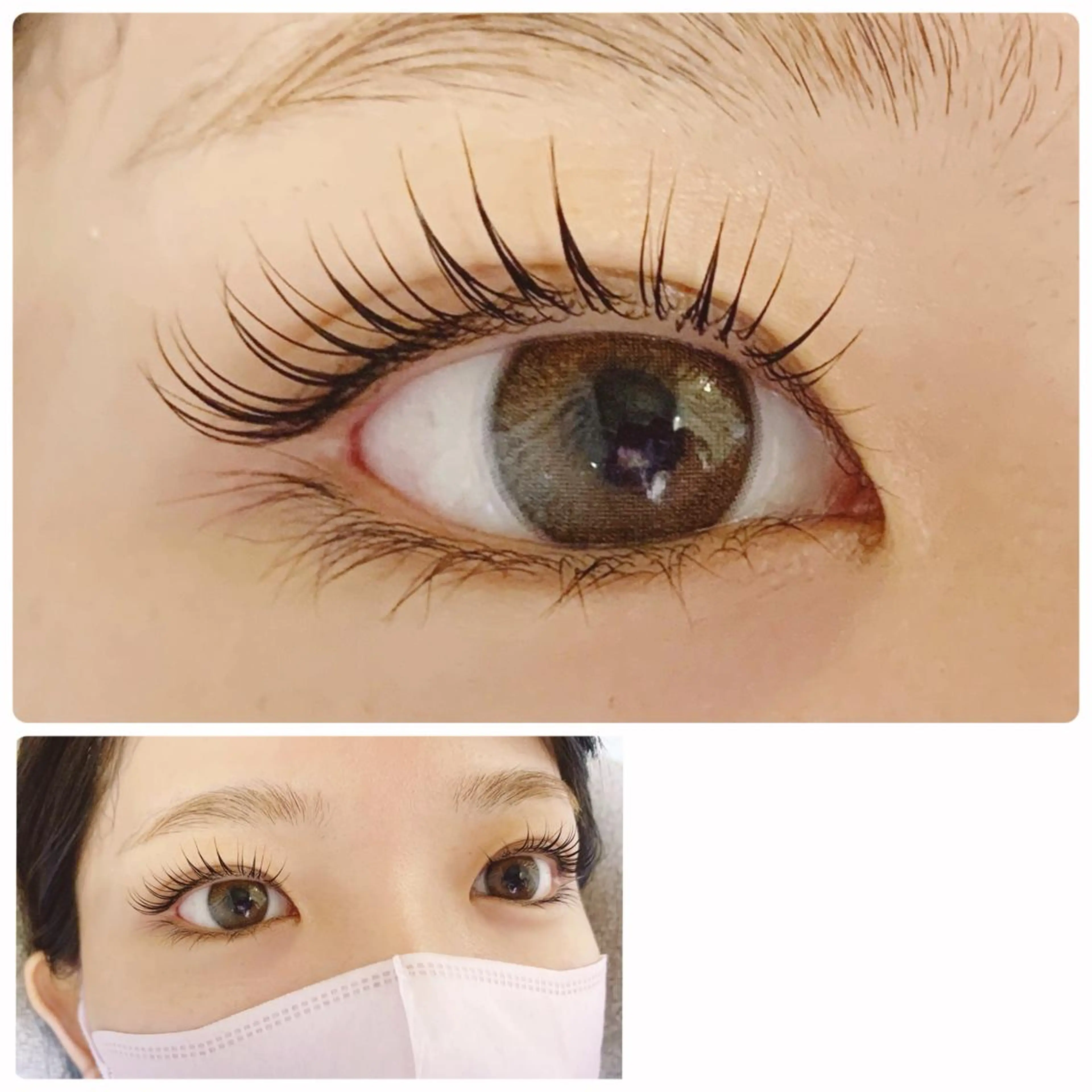 マツエク・マツパ パリジェンヌラッシュリフト eyelist kyoka🍒⁂のマツエク・マツパデザイン