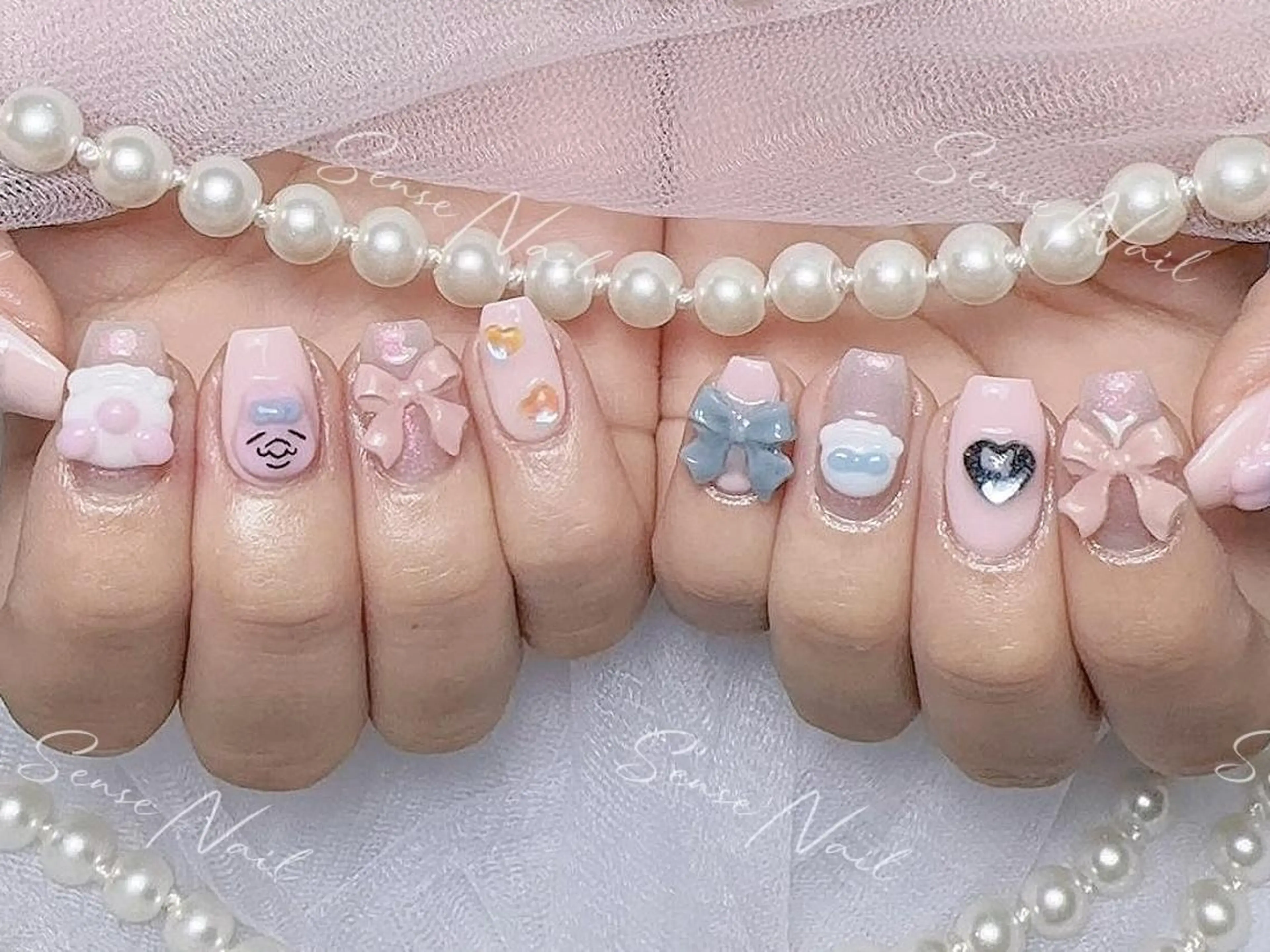 ネイル ハンドネイル ハンドケア 💕中川 結衣💕のネイルデザイン