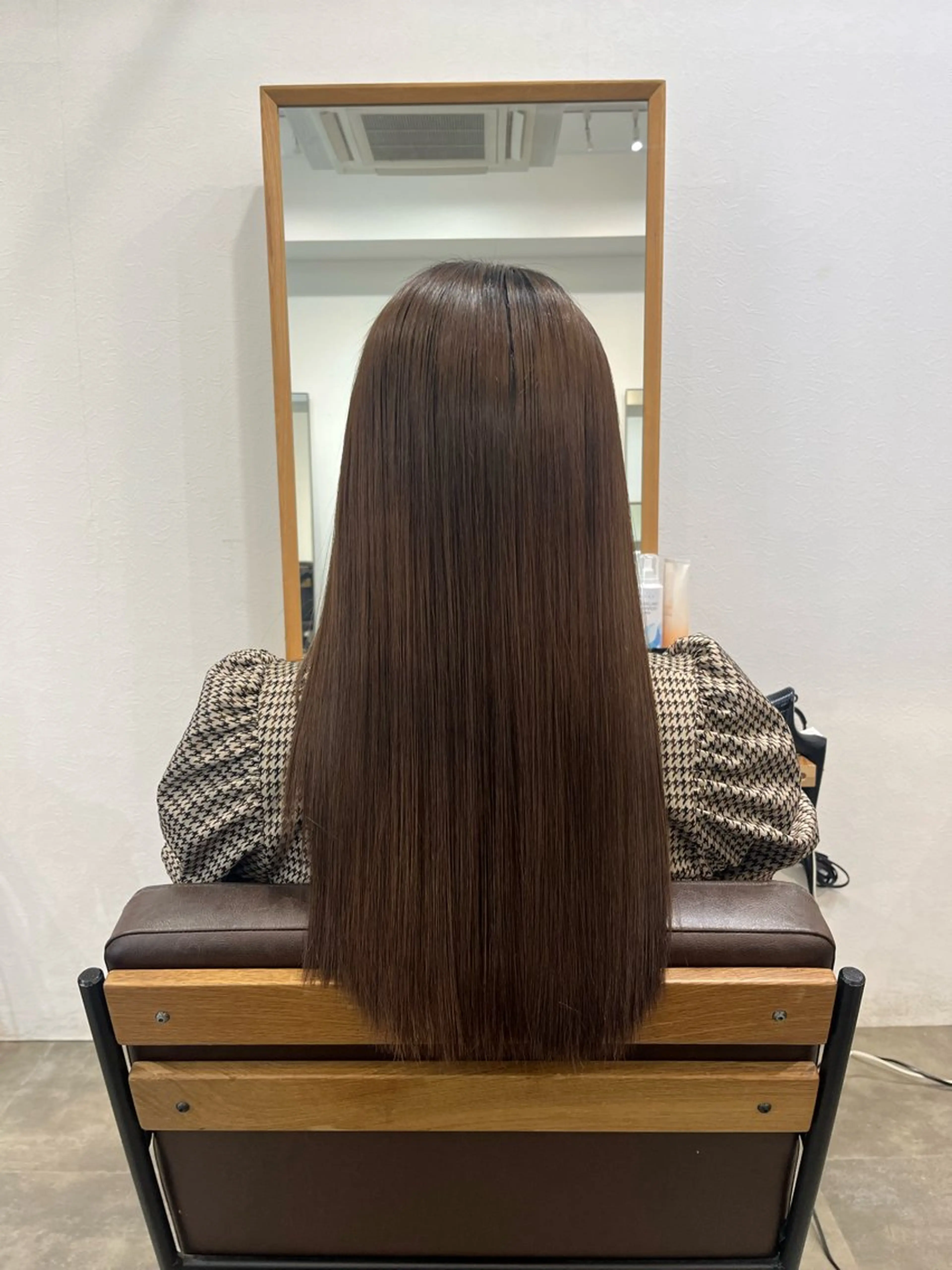 ロング トリートメント 酸熱トリートメント ミジュ/ カラーモデル募集のヘアスタイル