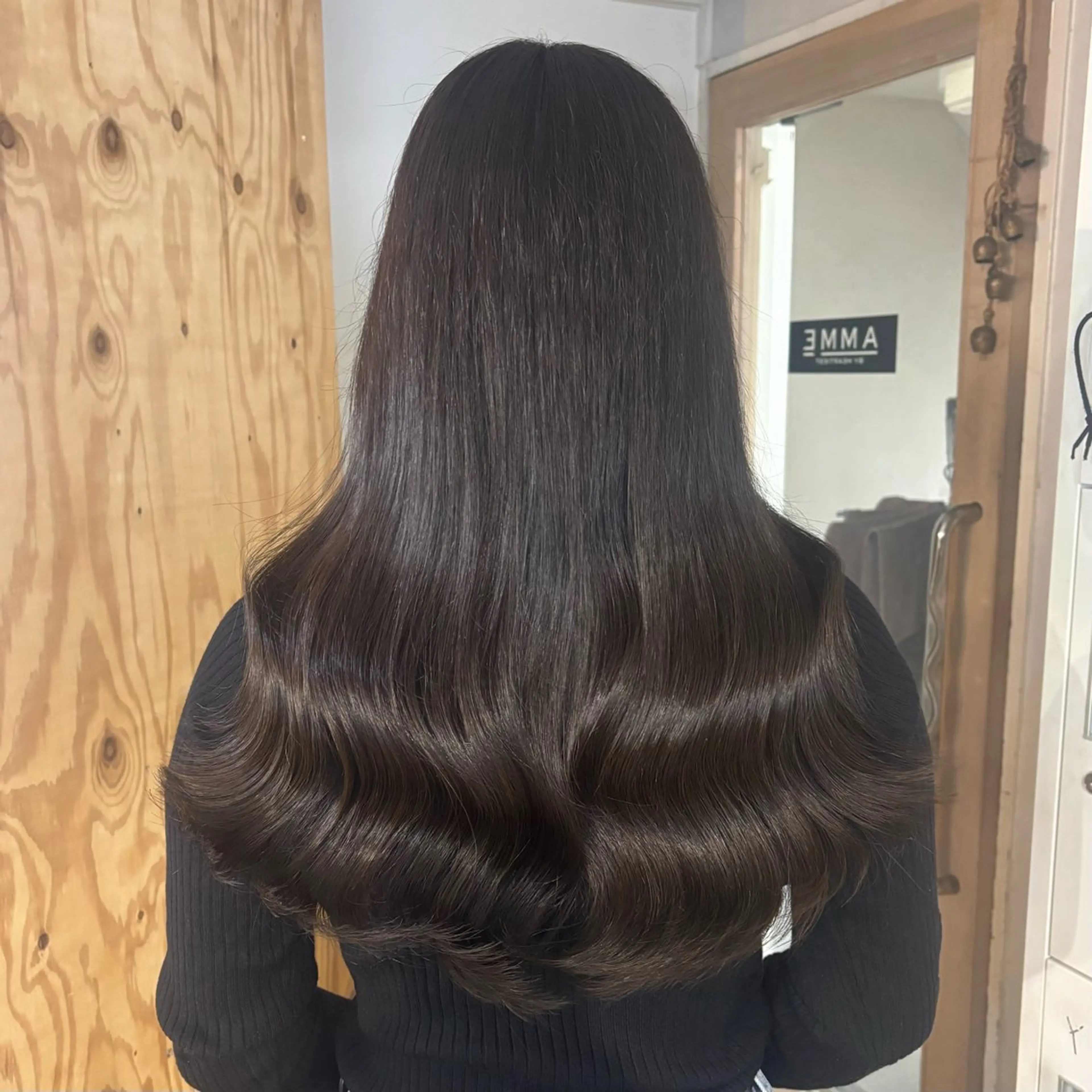 ロング ヘアカラー トリートメント ナカヤマナナエ ♡のヘアスタイル