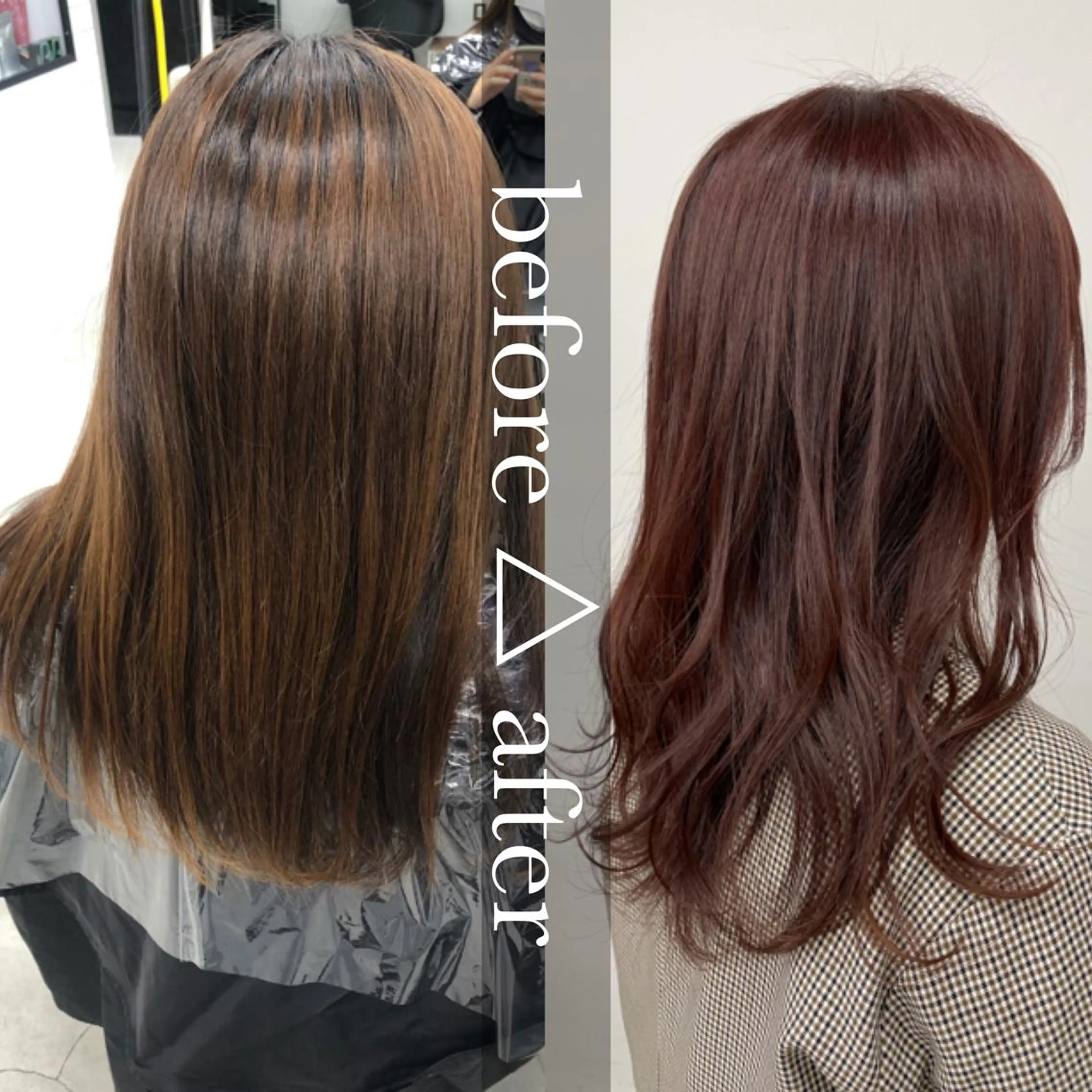 セミロング 🌼渋谷韓国レイヤー 桑尾幸奈🌼のヘアスタイル