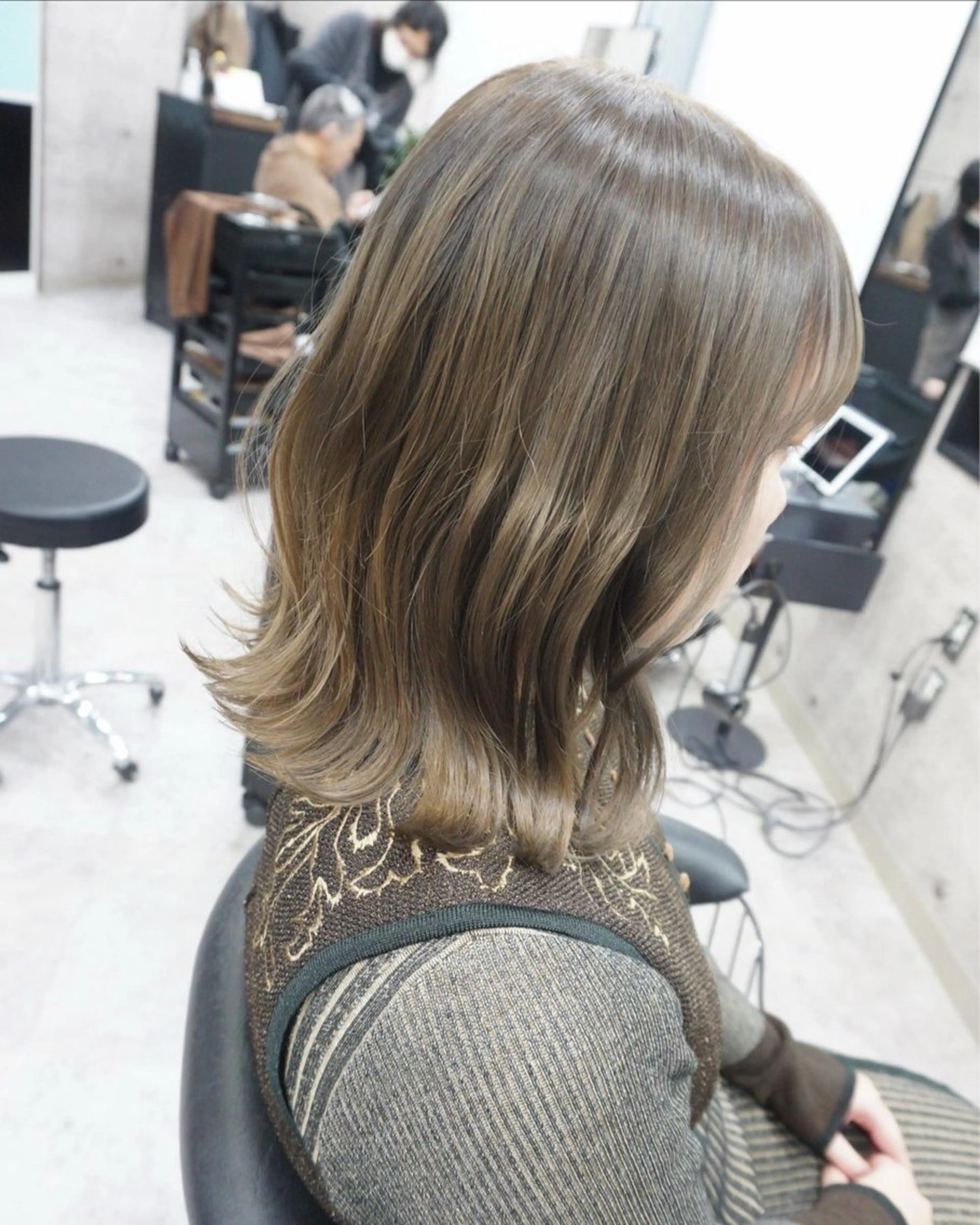 ショート カット ヘアカラー トリートメント hair teria ryu 大塚のヘアスタイル