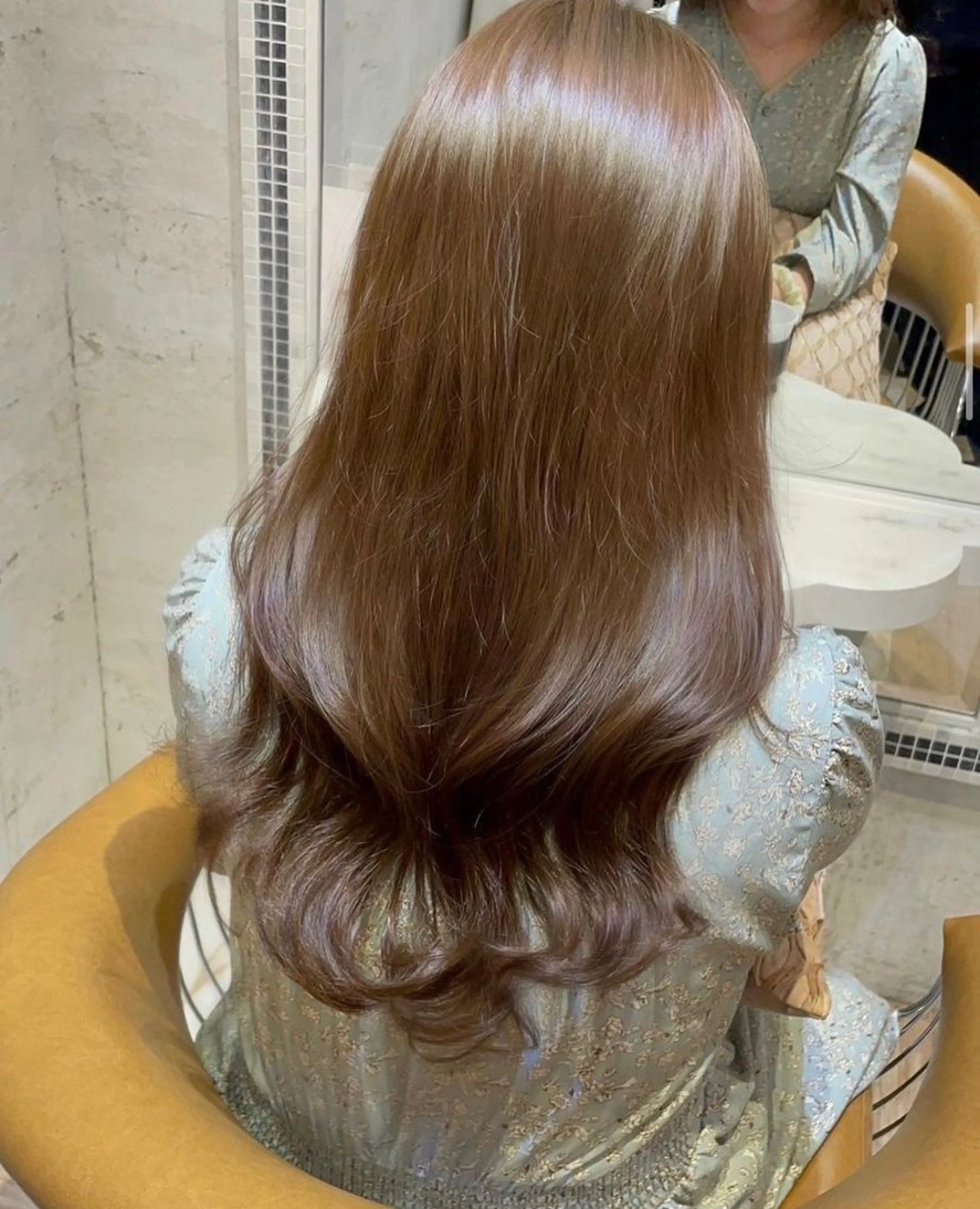 セミロング カラー ヘアカラー 縮毛矯正/美髪カラー 松田空優哉のヘアスタイル