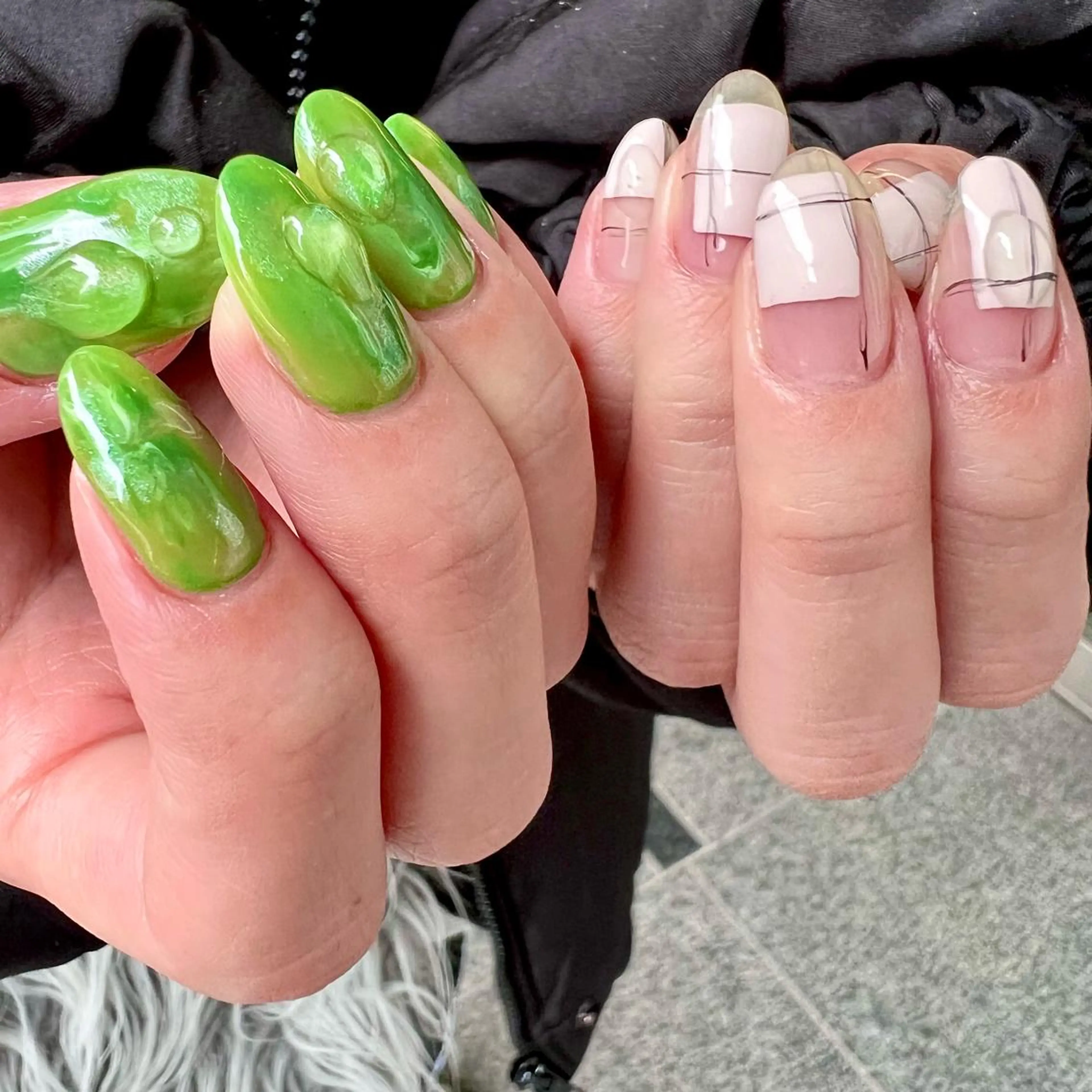 ネイル 春ネイル ハンドネイル 🧁🥕 asukaのネイルデザイン