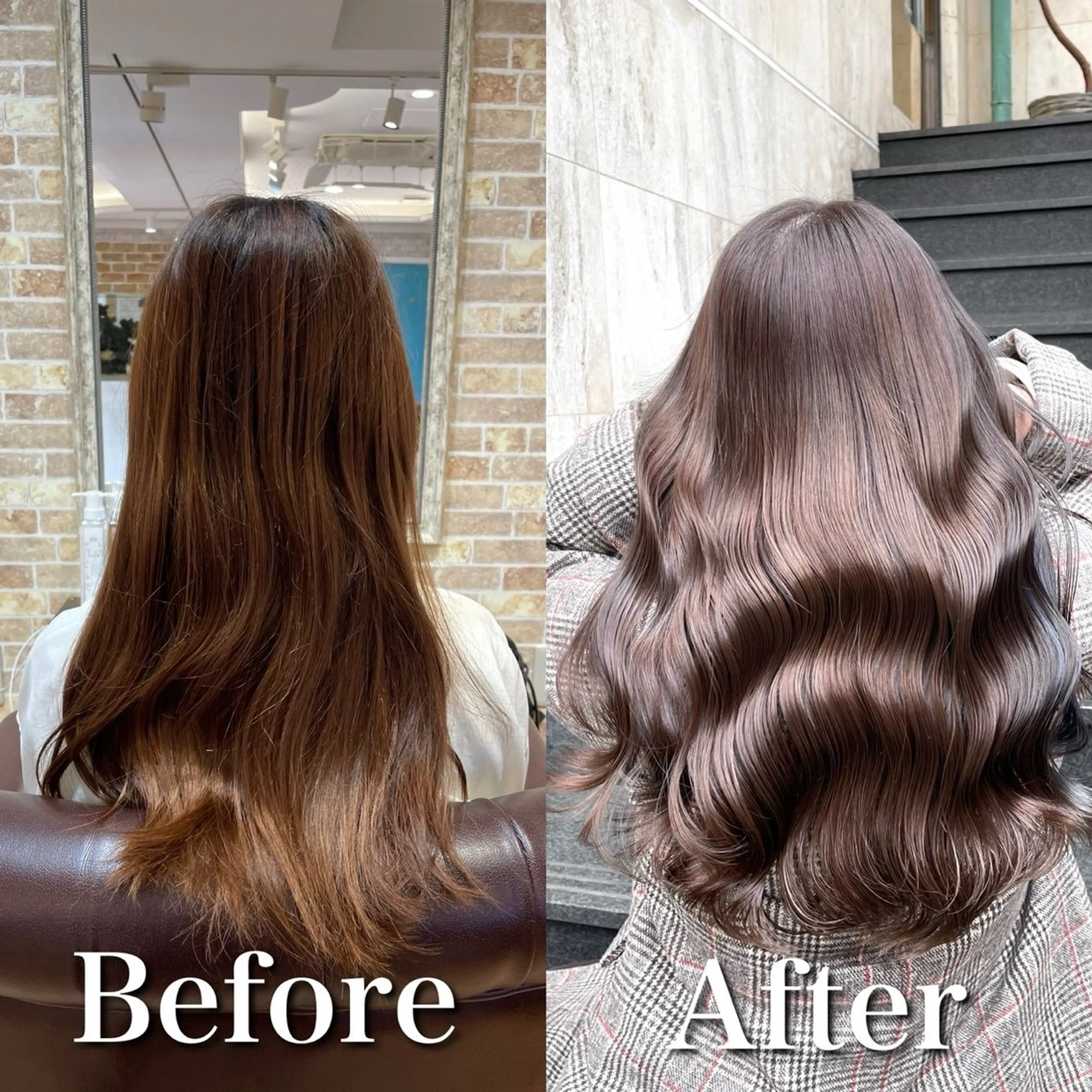 ロング カラー ヘアアレンジ ブリーチ ダブルカラー ハイライトカラー ブリーチなしカラー ハイライト 艶髪/髪質改善/ NATSUKI🍯のヘアスタイル