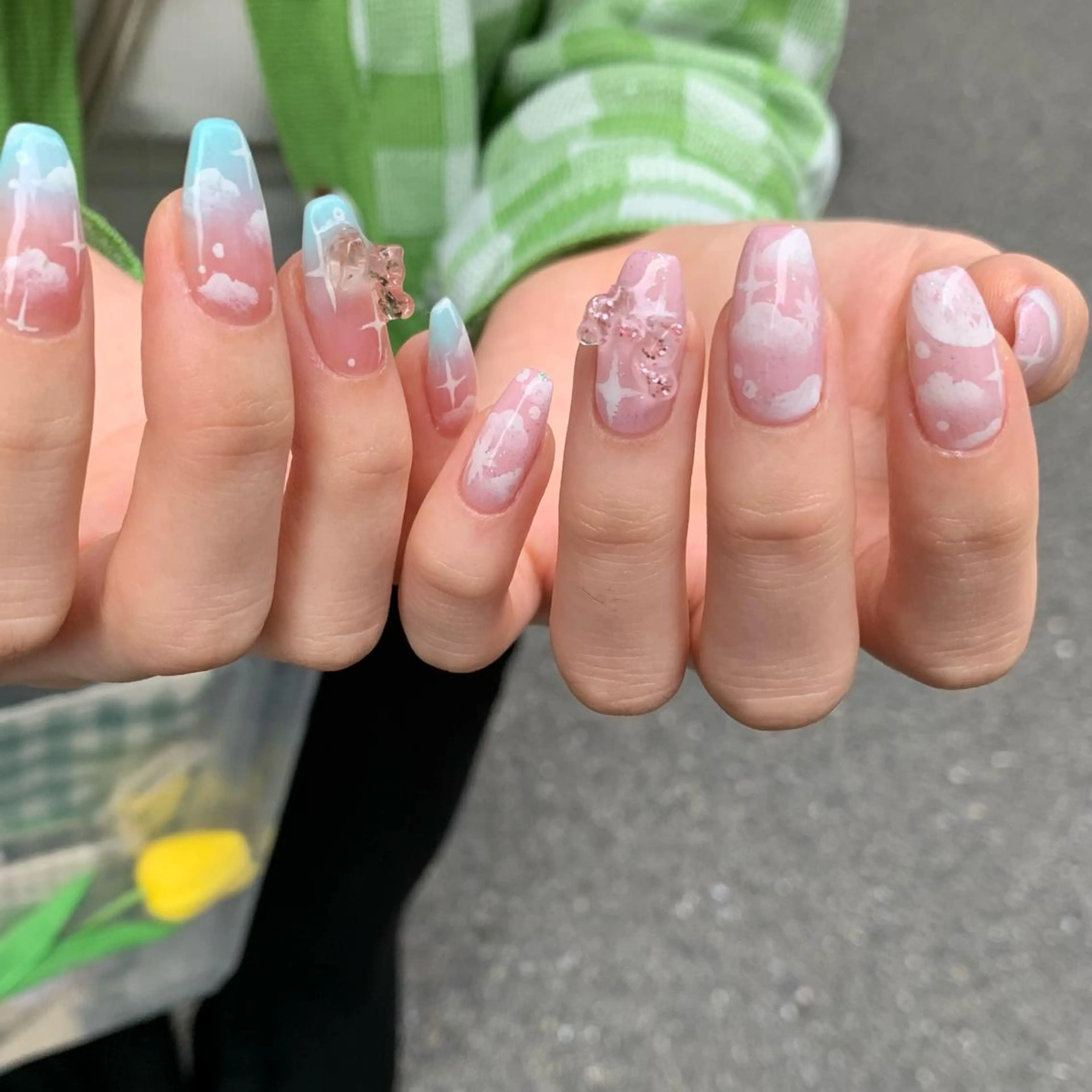 ネイル kana/モード ・グランジ໒꒱のネイルデザイン