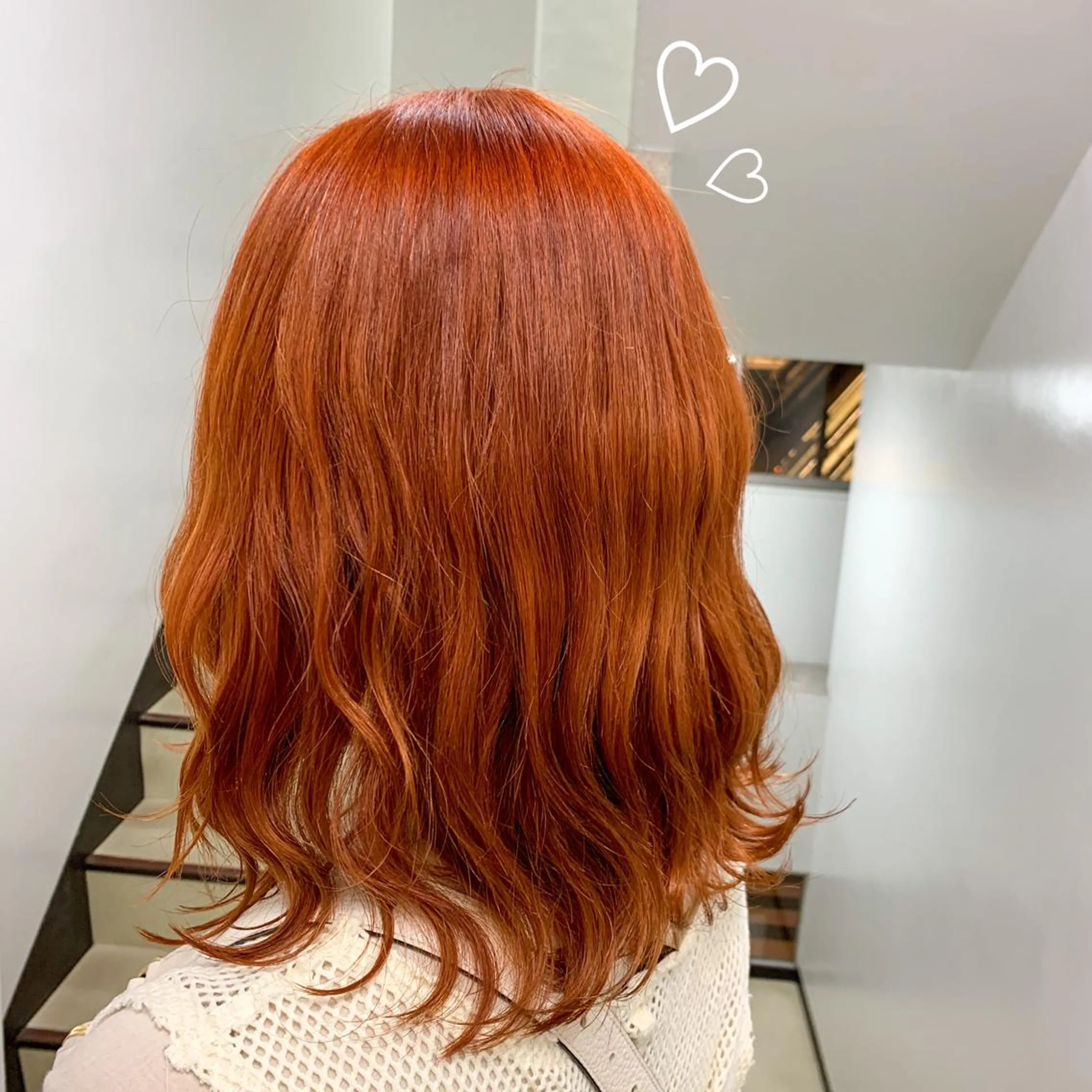 ミディアム カラー パーマ メンズ ネイル マツエク・マツパ neon hair所属・🩵 JURI🩵のヘアスタイル