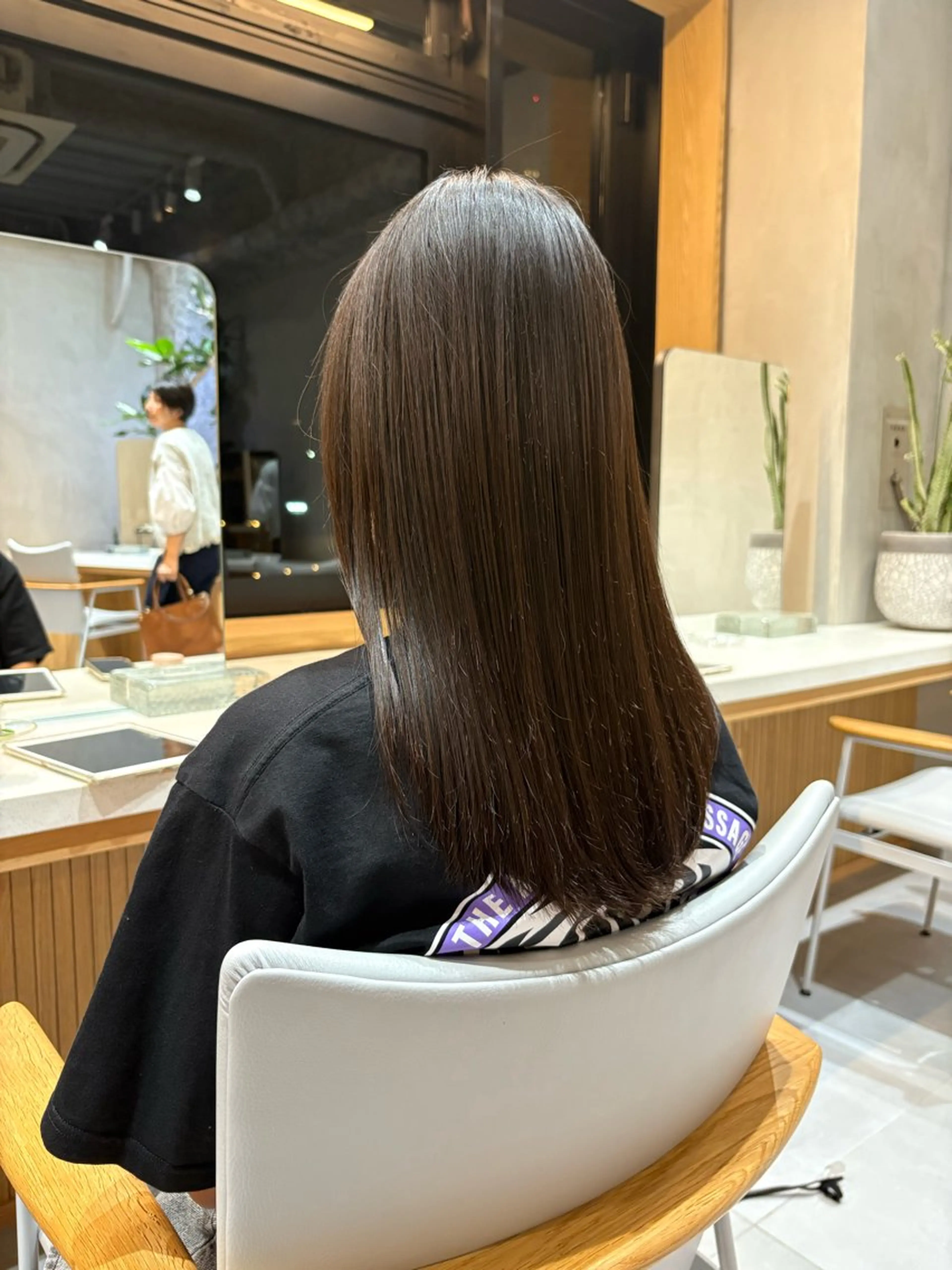 ストレート+水分補給トリートメント🍇の写真