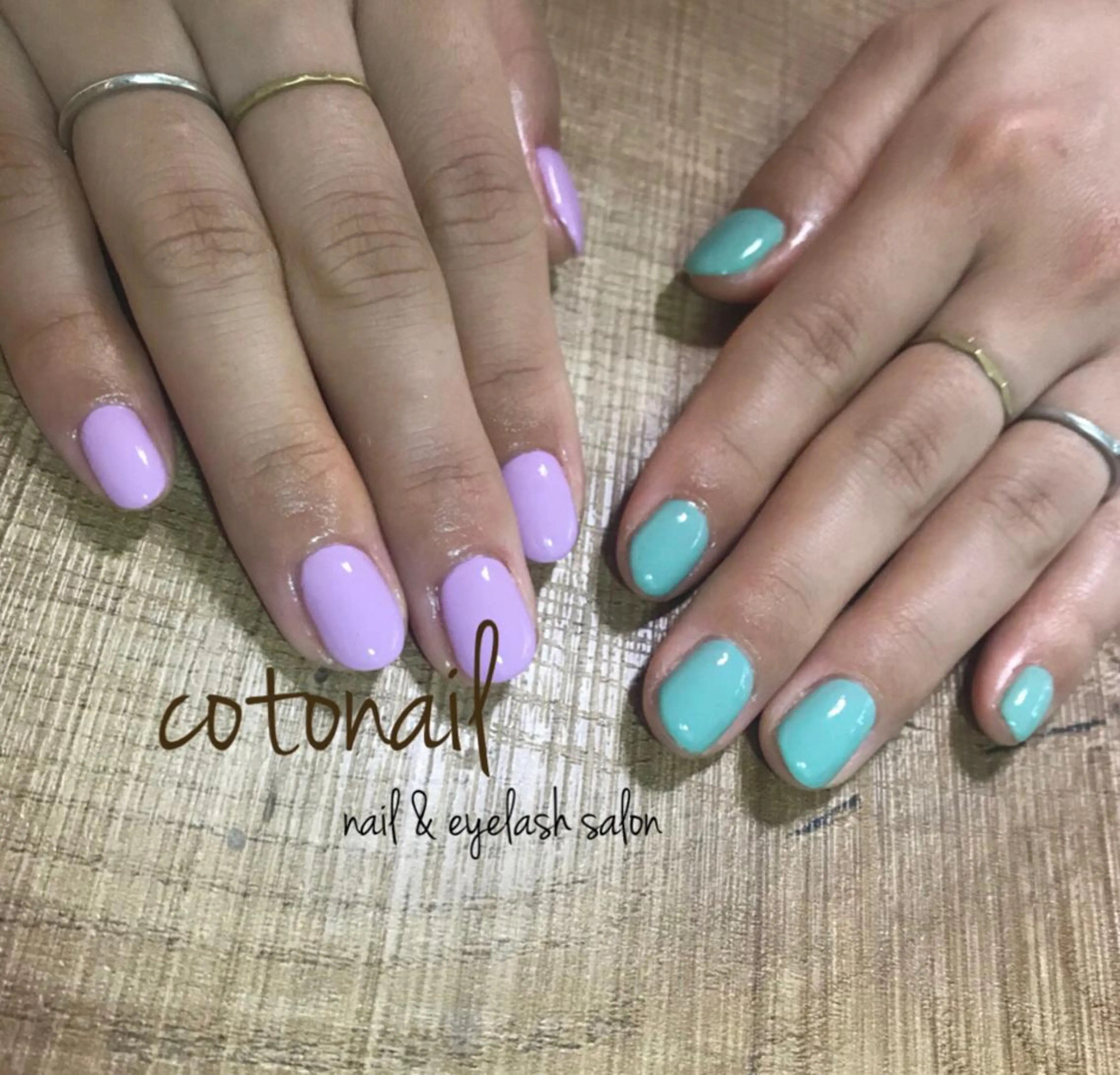 ショート ネイル シンプルネイル ハンドネイル ツメトマツゲ .のネイルデザイン