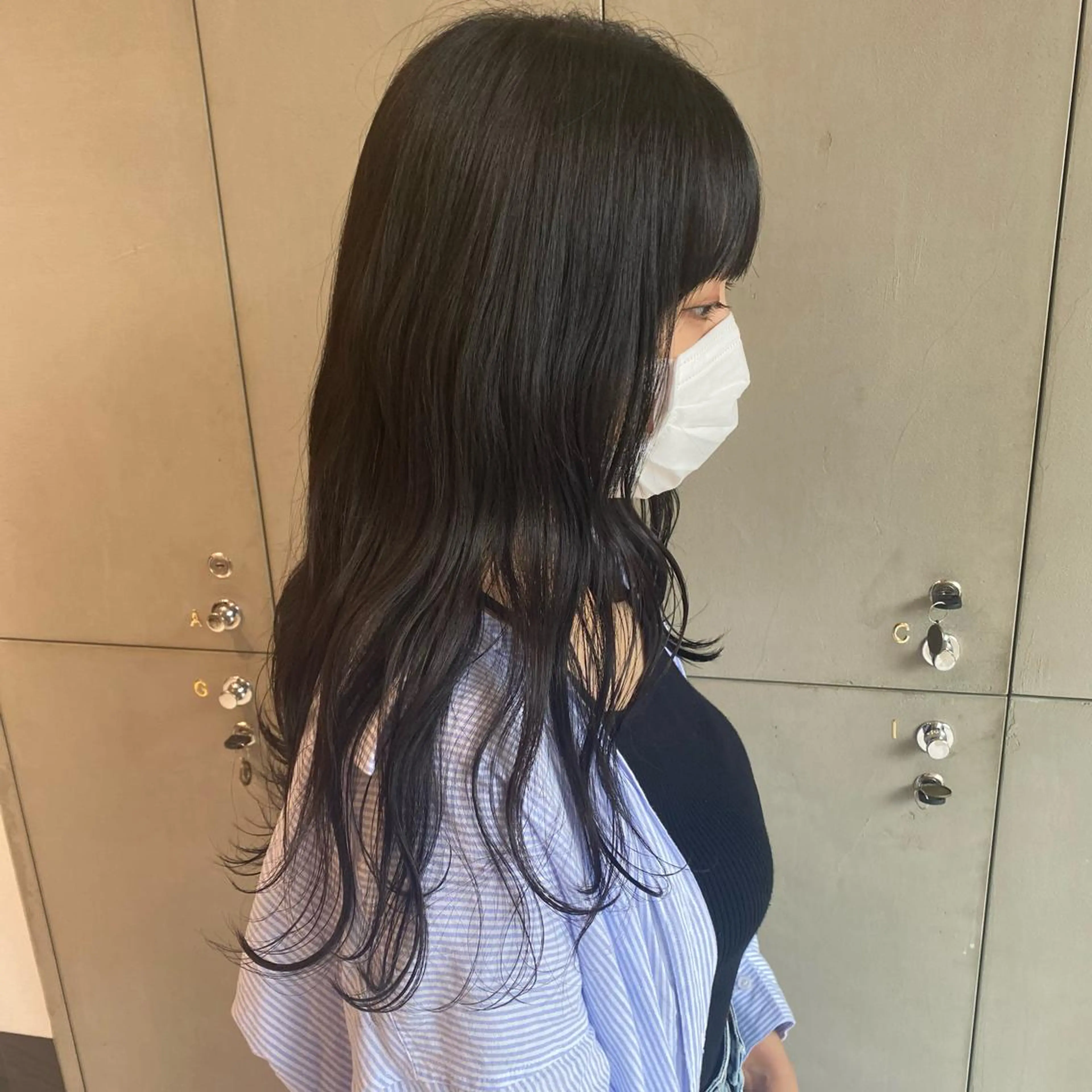 ロング カラー ️🩵RINKA/ ハイトーンカラー🩵のヘアスタイル