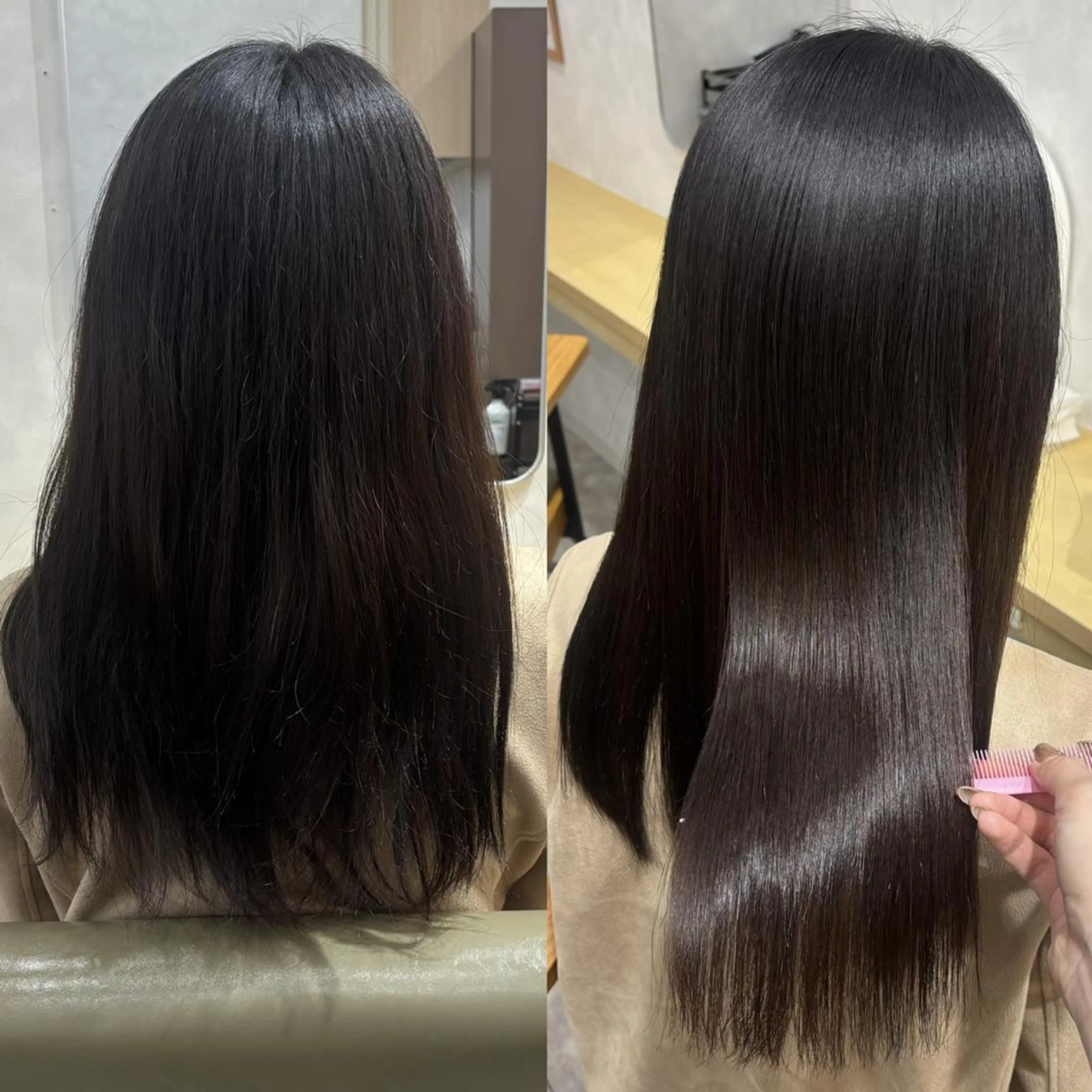 セミロング トリートメント 似合わせボブカット/ 髪質改善/細川実知香のヘアスタイル