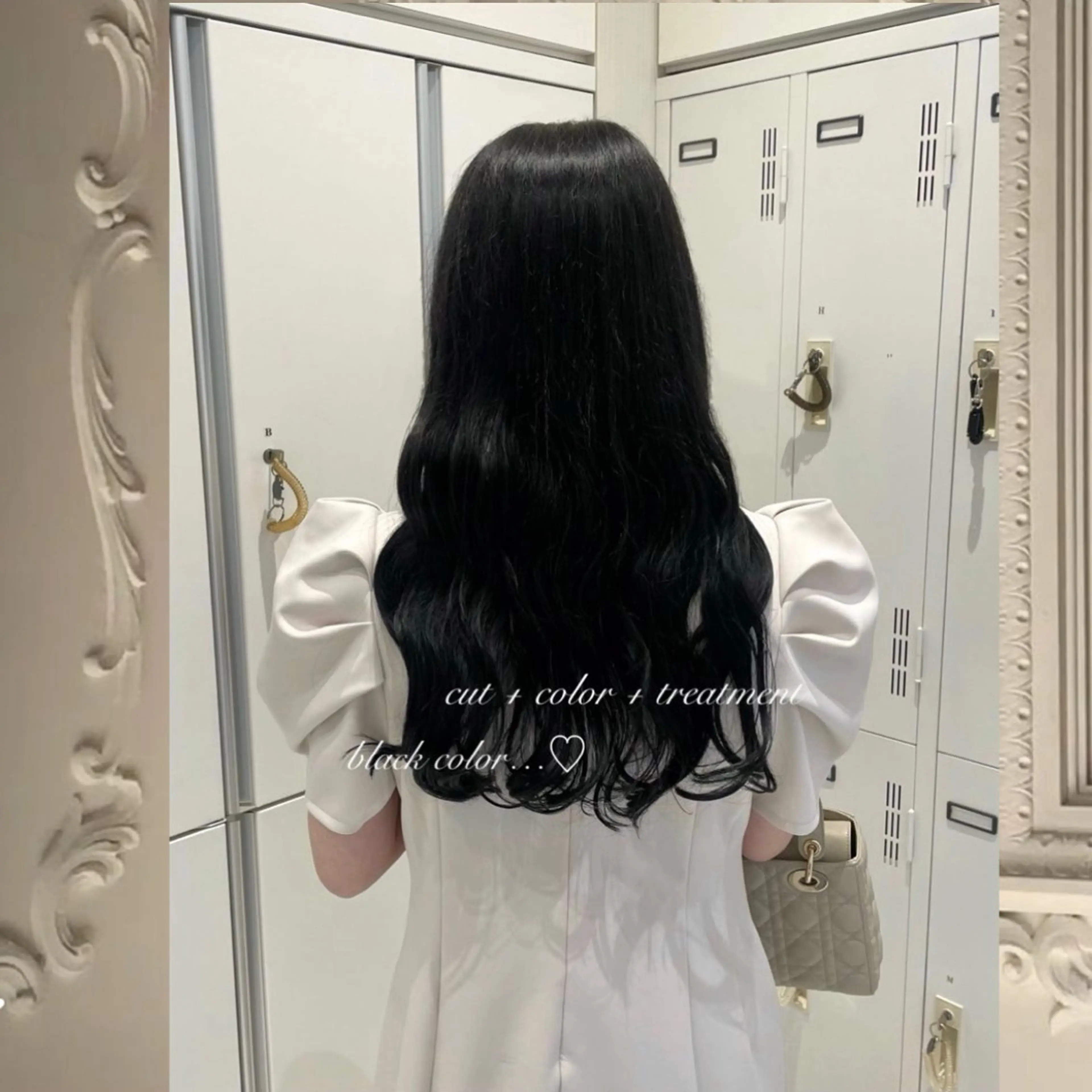 ロング カラー 黒髪 透明感カラー 𝑎𝑦𝑎𝑘𝑎 🕯のヘアスタイル