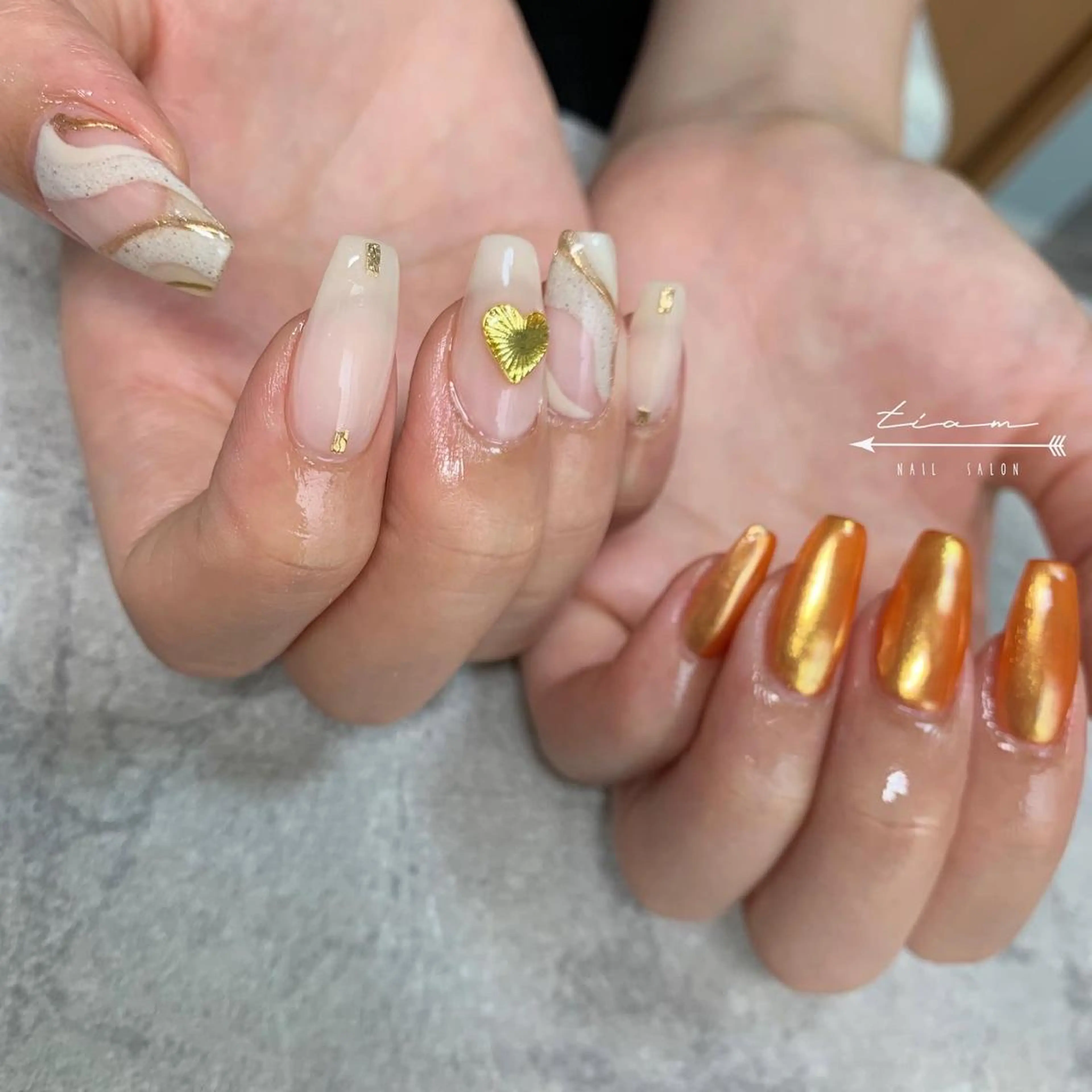 ネイル 𝑡𝑖𝑎𝑚𓂃 きむらゆきののネイルデザイン