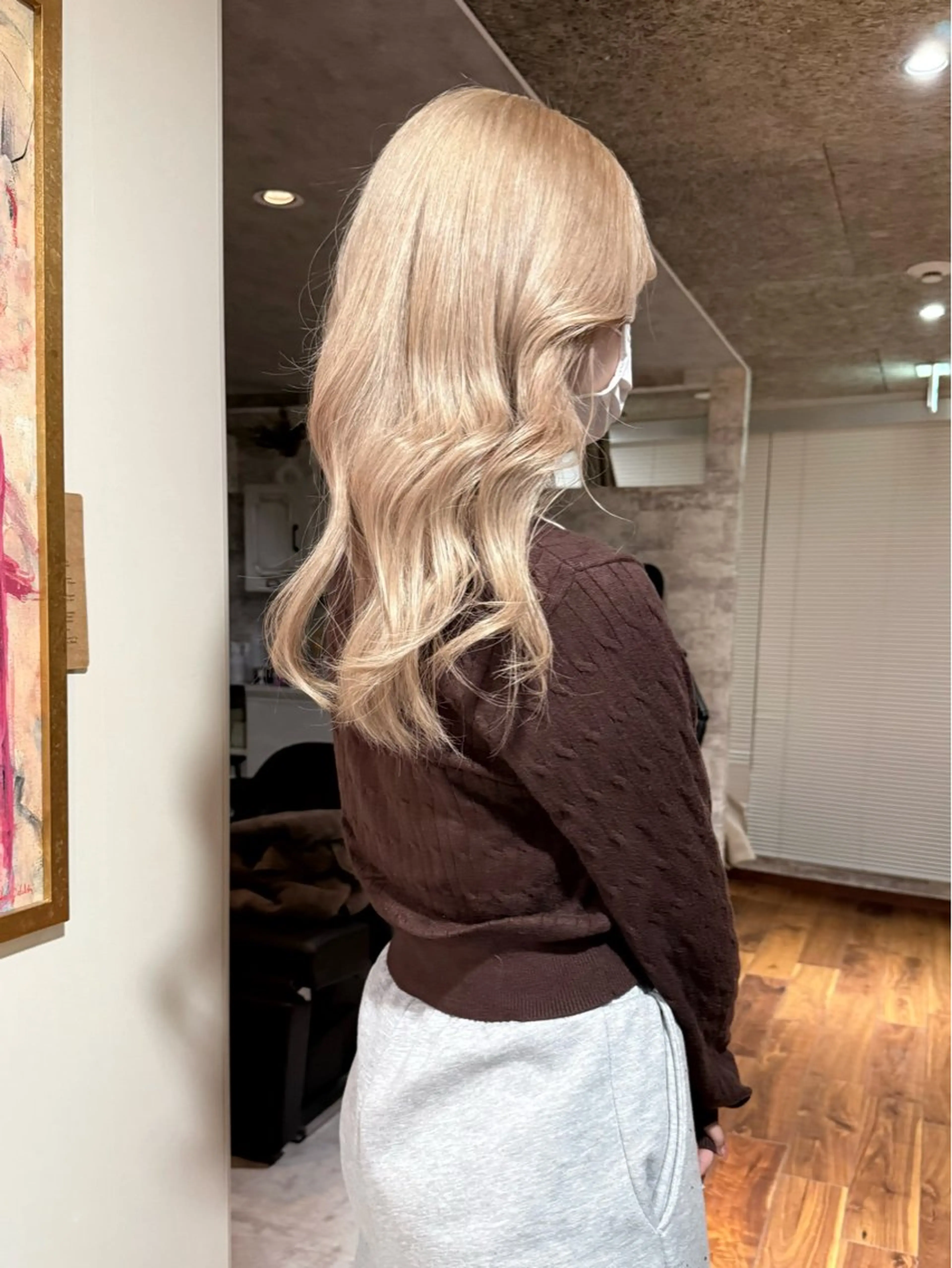 セミロング カラー カット ヘアカラー トリートメント mai / linoah˚✧のヘアスタイル