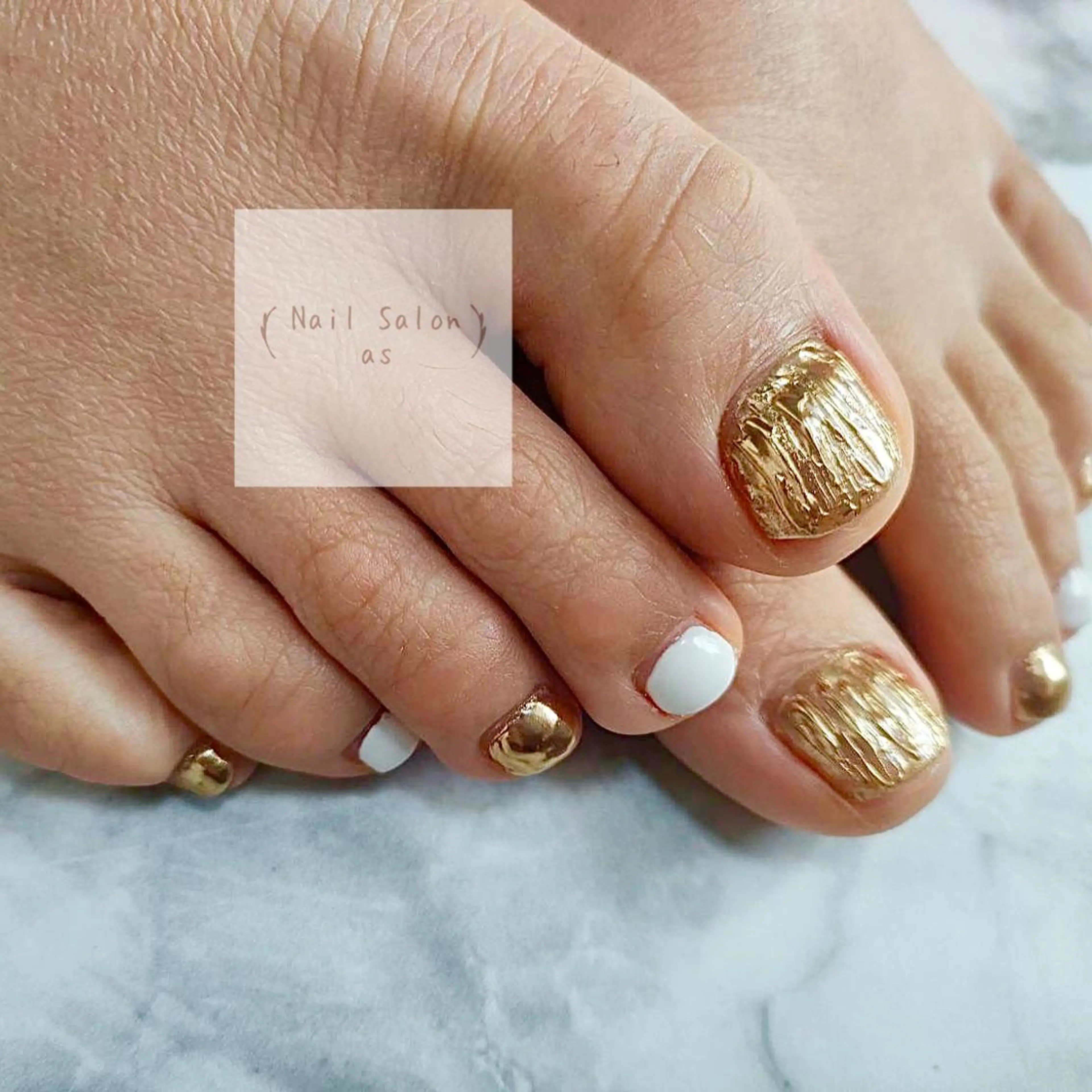 ネイル フットネイル Nail Salon as-アス-のネイルデザイン