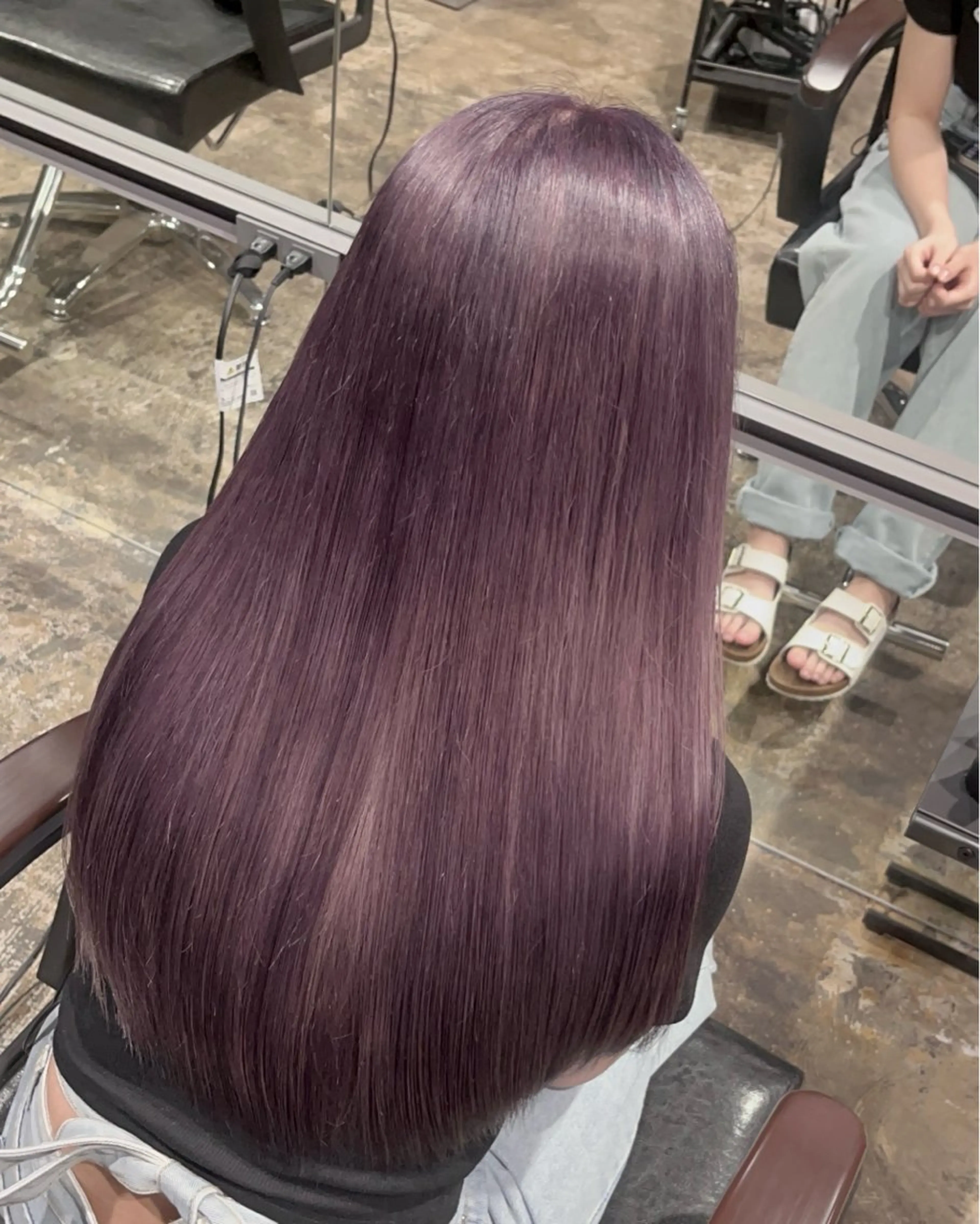 ロング 渋谷ケアブリーチ ❤️‍🔥徳田空悟のヘアスタイル