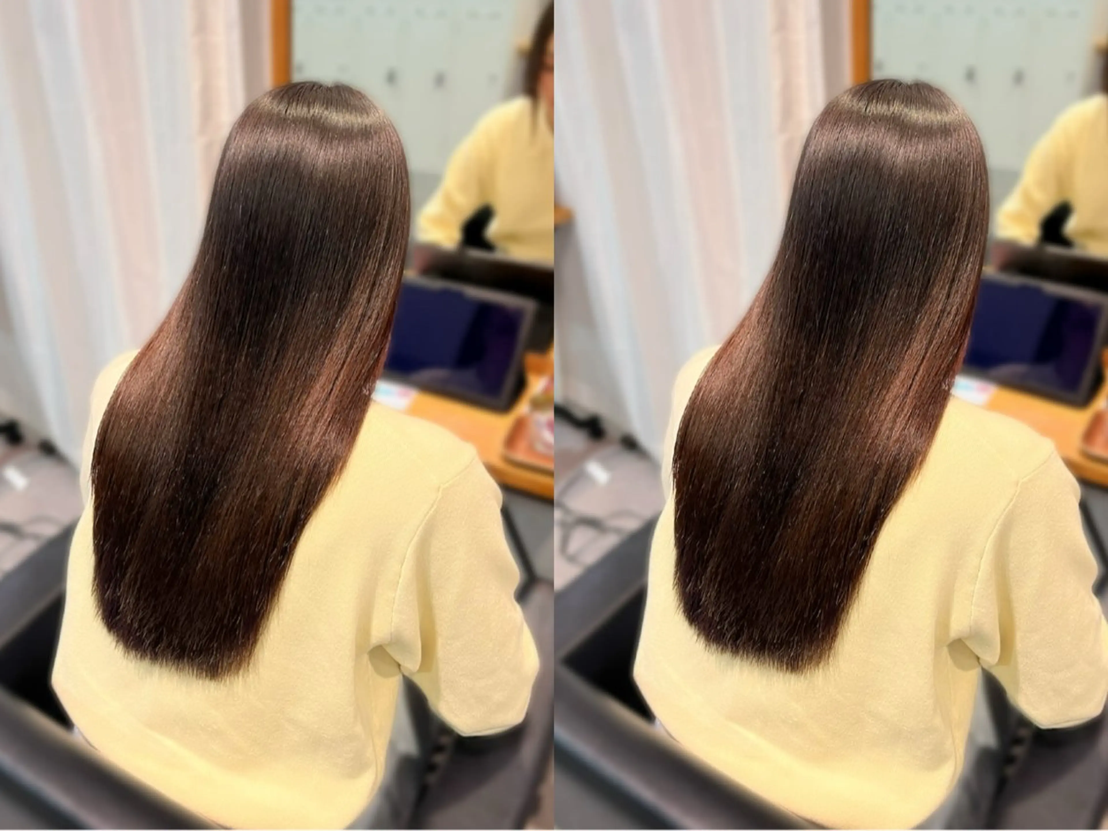 ロング 縮毛矯正 髪質改善/美髪矯正 /縮毛矯正/野沢のヘアスタイル