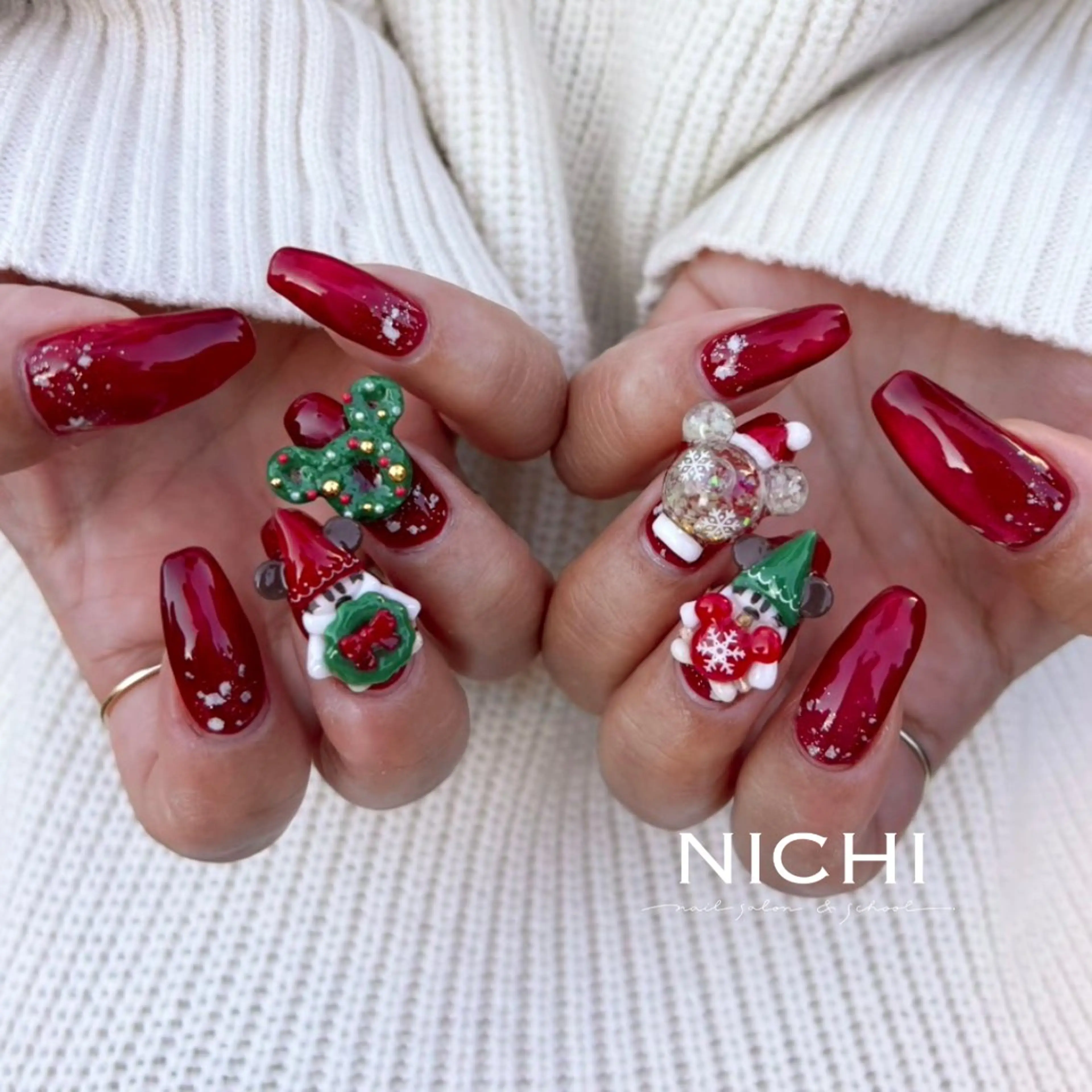 ネイル ハンドネイル NICHI nail salon & school所属・NICHI 田所梨英のネイルデザイン