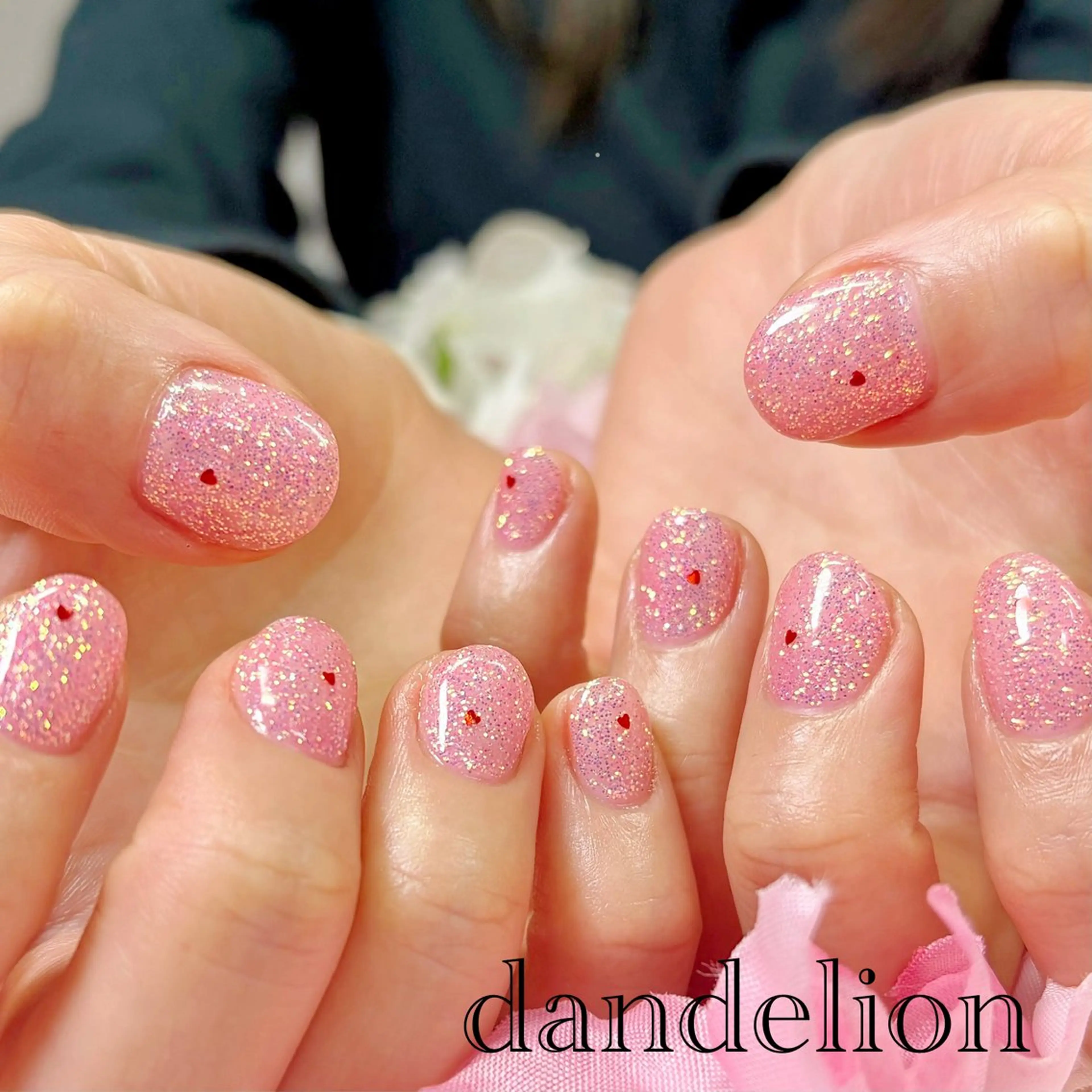 ネイル ハンドネイル ハンドケア dandelion ダンデライオンのネイルデザイン