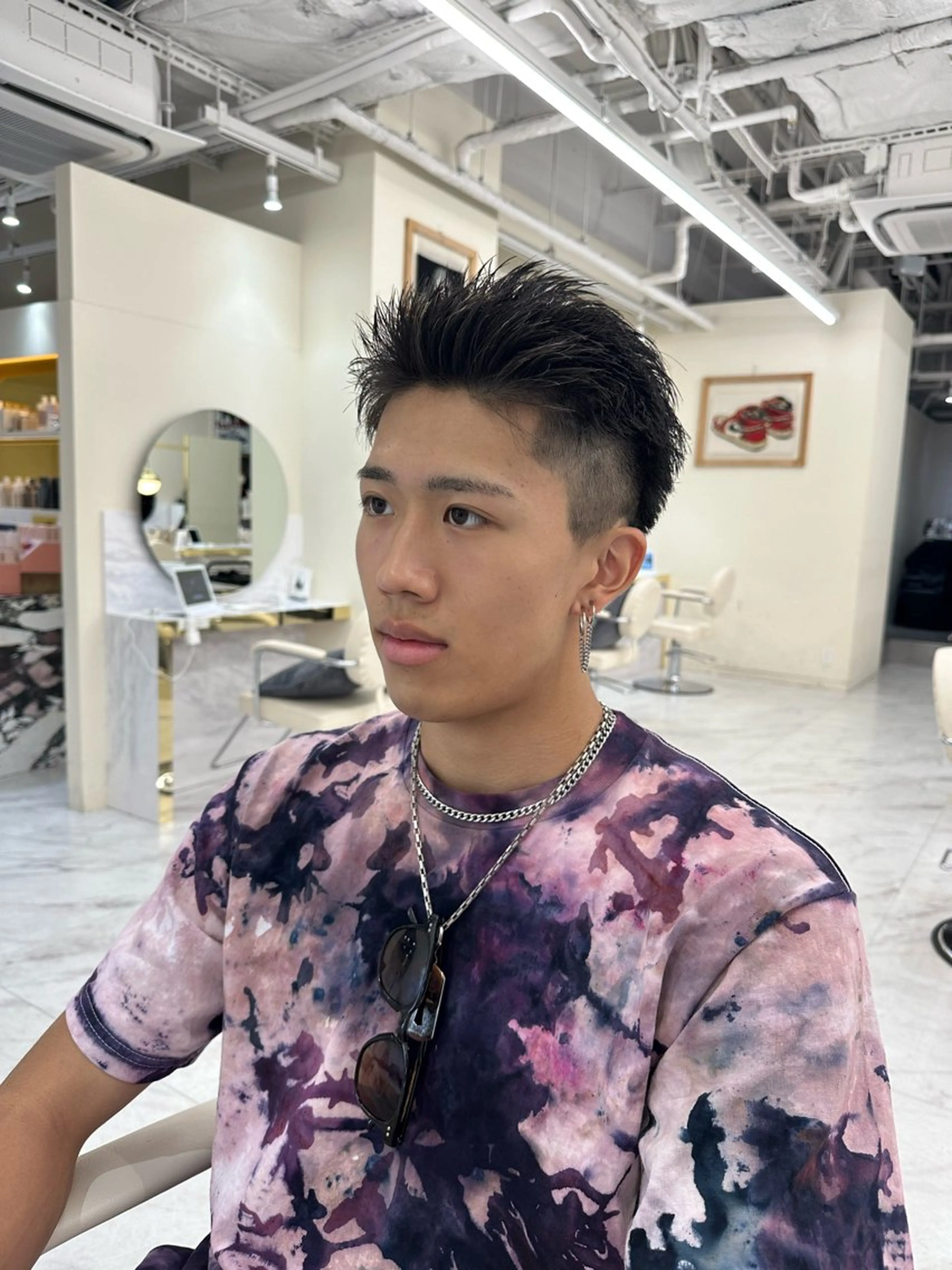 ショート カラー メンズ カット メンズ/心斎橋/ Momoka💎🫧のヘアスタイル