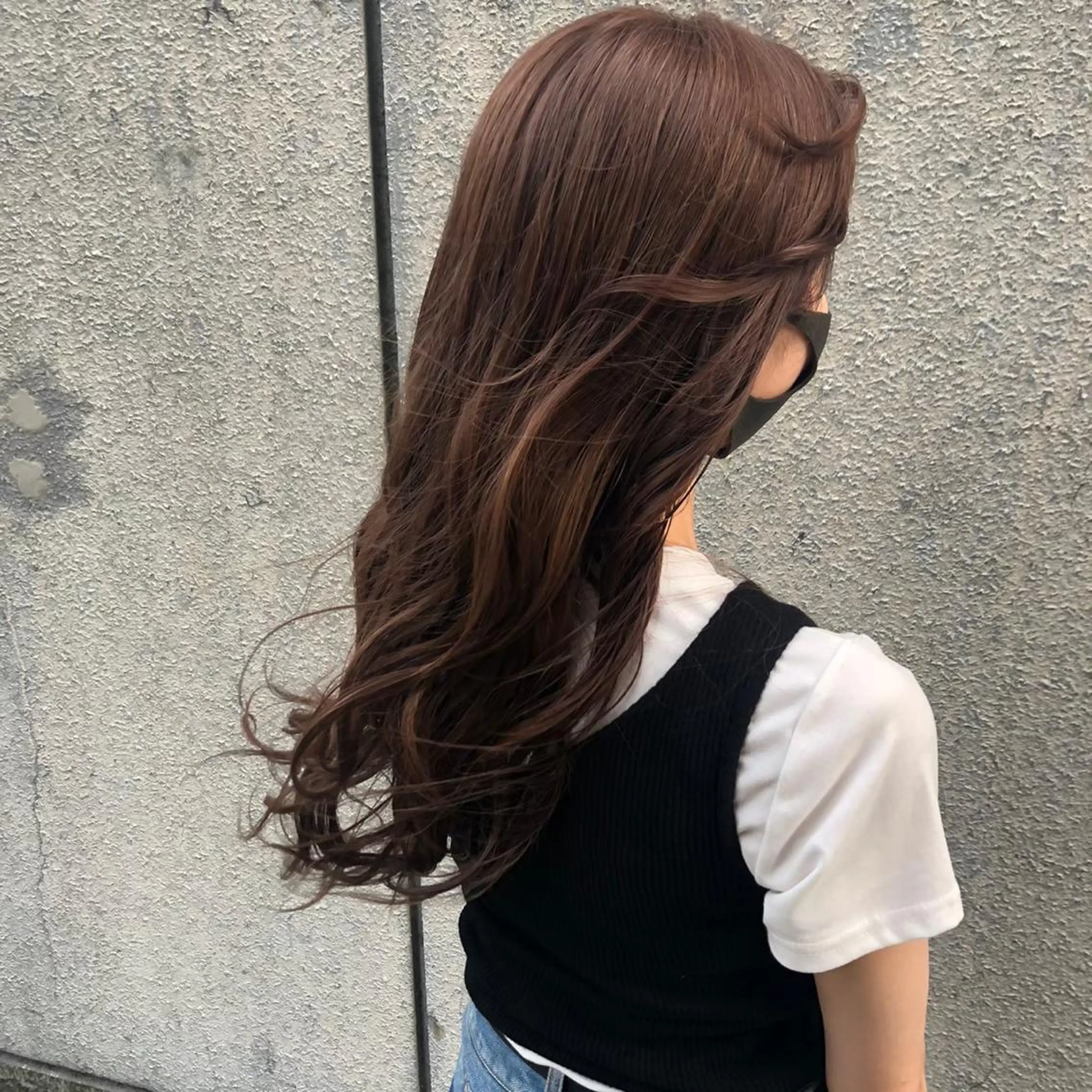 ロング カラー karin/インナー カラー/北名古屋市のヘアスタイル