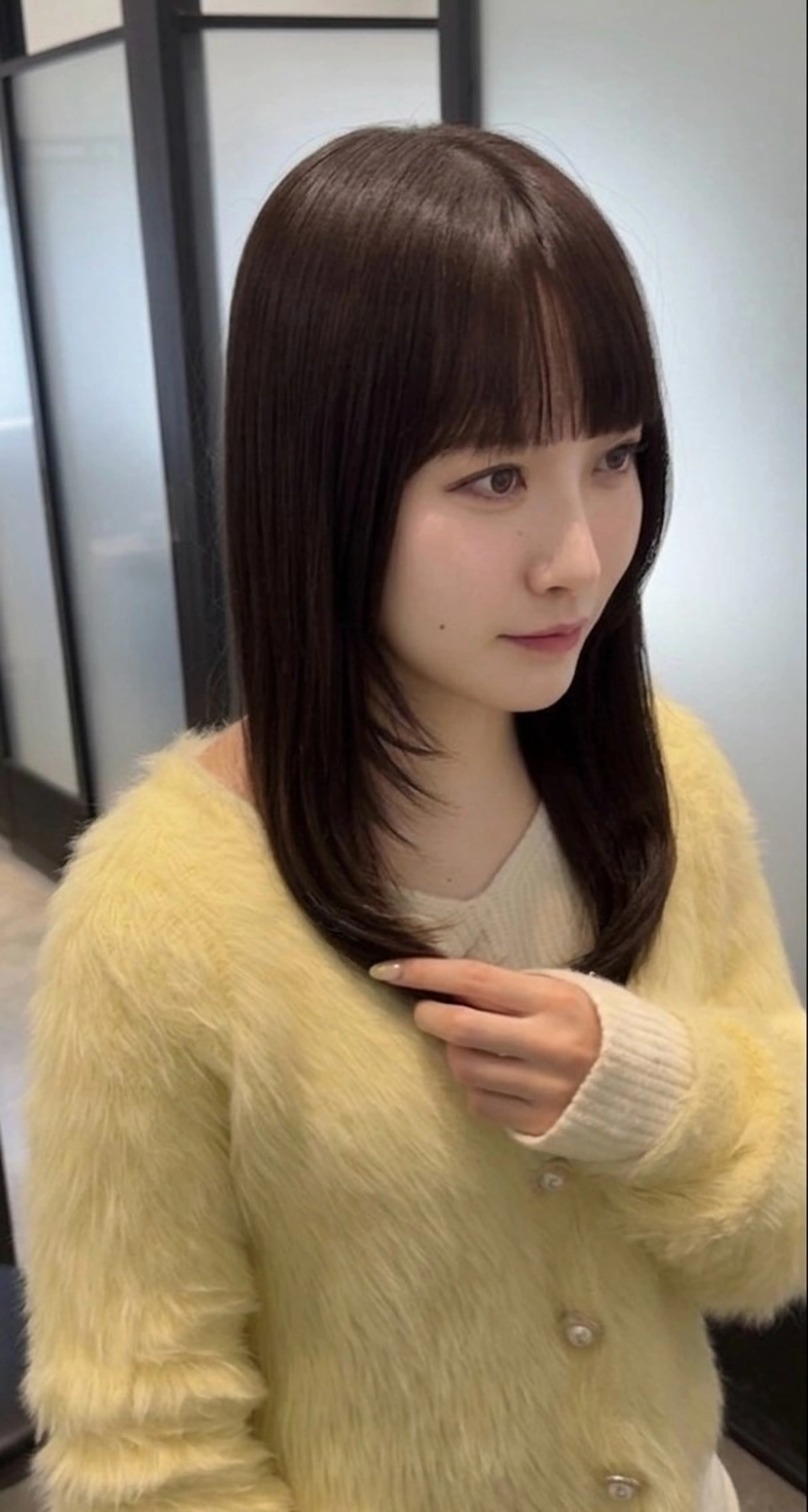 ミディアム カット ヘアカラー トリートメント 🍀美髪作り/髪質 改善🍀勝又亮平のヘアスタイル