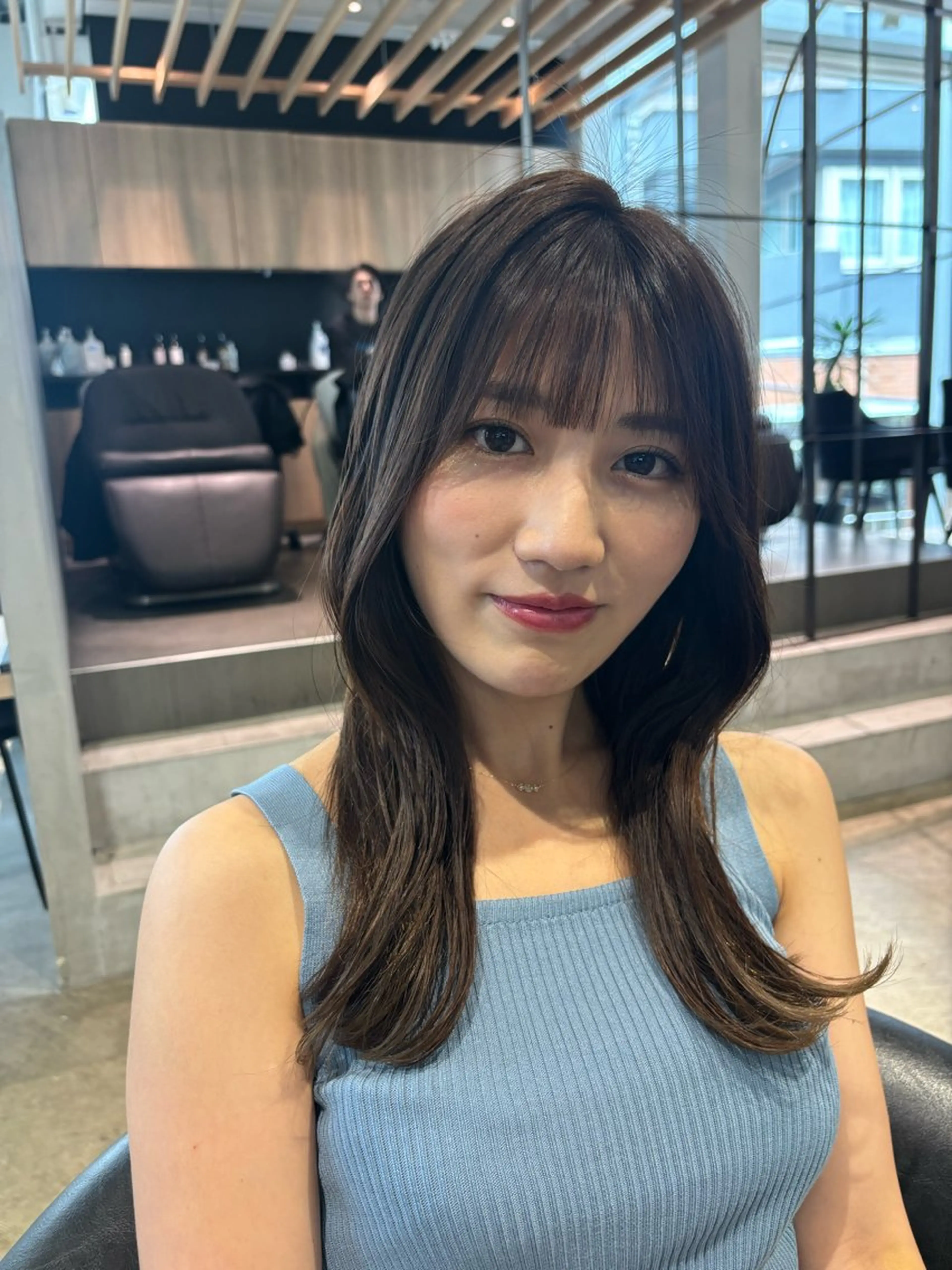 セミロング カラー ⌇🌹透明感カラー 🌹ᴍᴇɢᴜᴍɪ ⌇のヘアスタイル