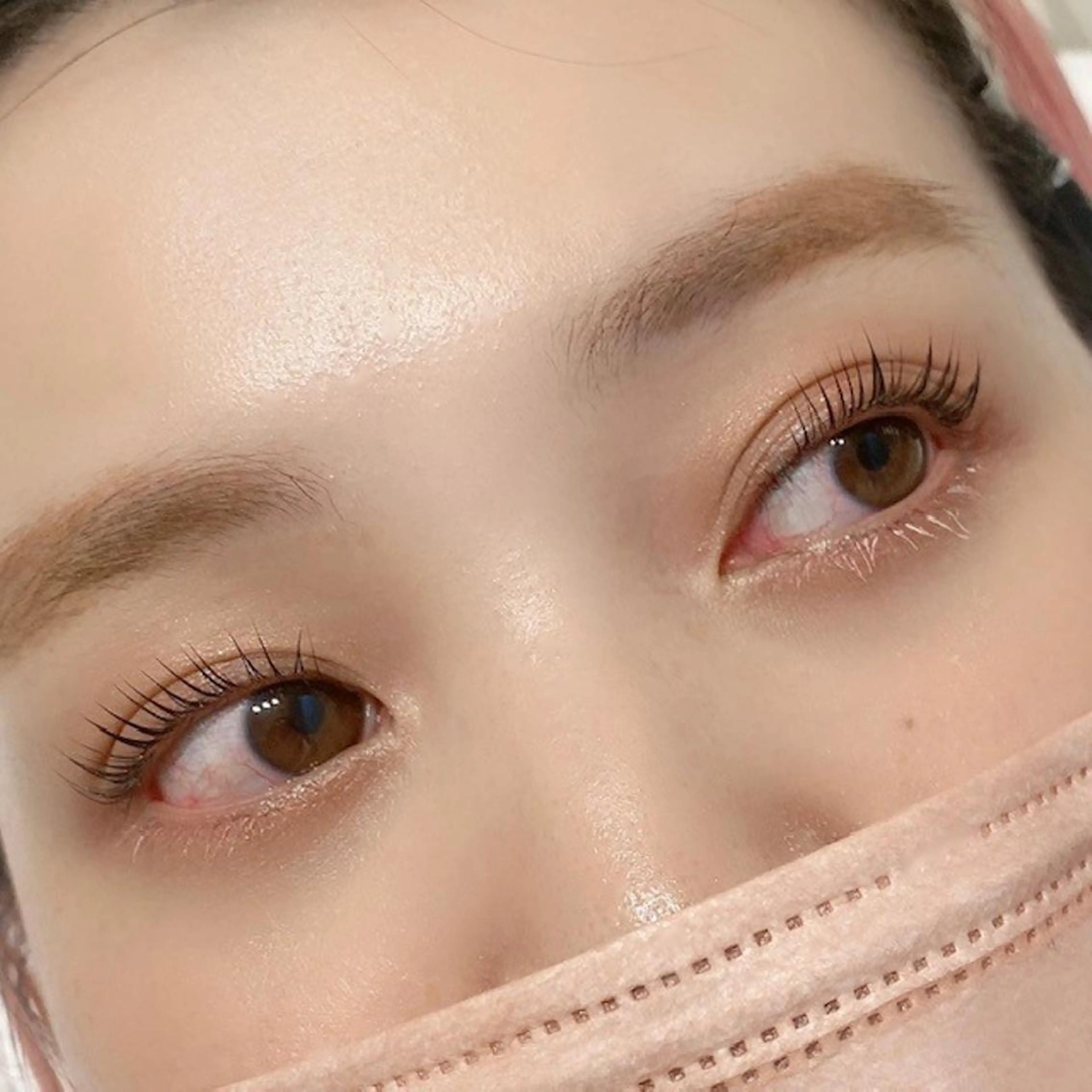 マツエク・マツパ パリジェンヌラッシュリフト eyelash Swellaのマツエク・マツパデザイン