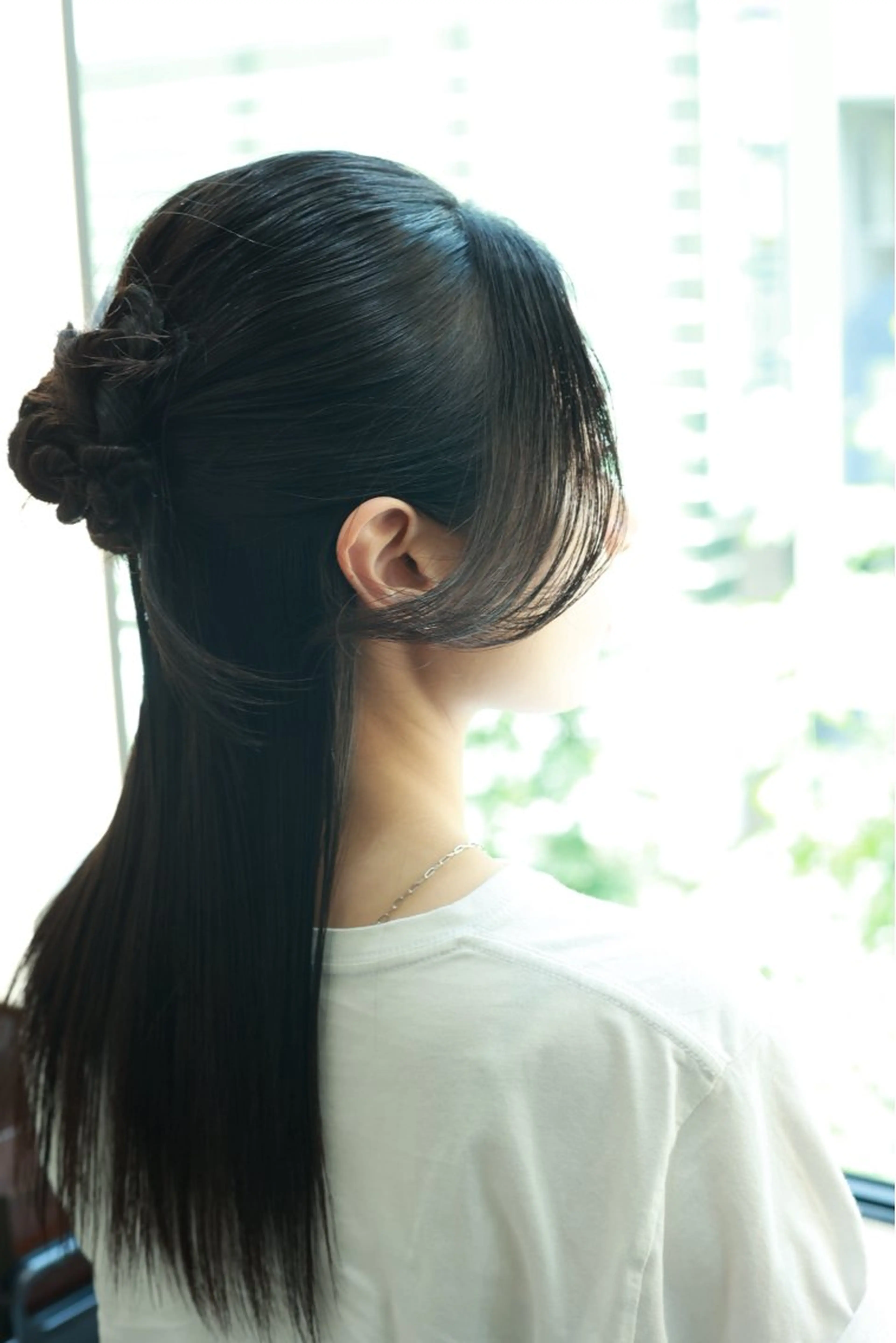 セミロング 顔周りカット 石垣廣乃 /Hironoのヘアスタイル