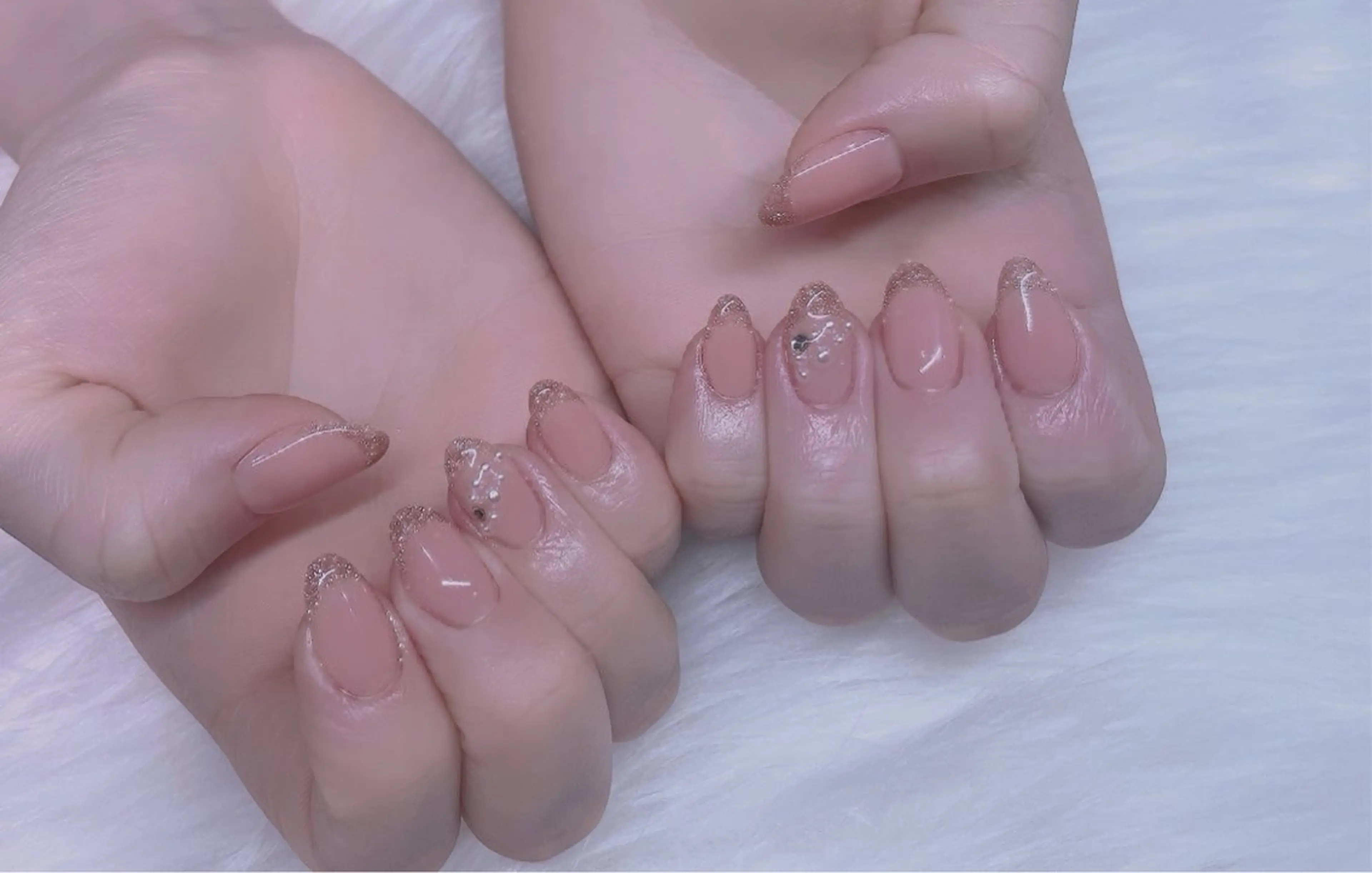 ネイル ハンドネイル ❤️ aura❤️のネイルデザイン