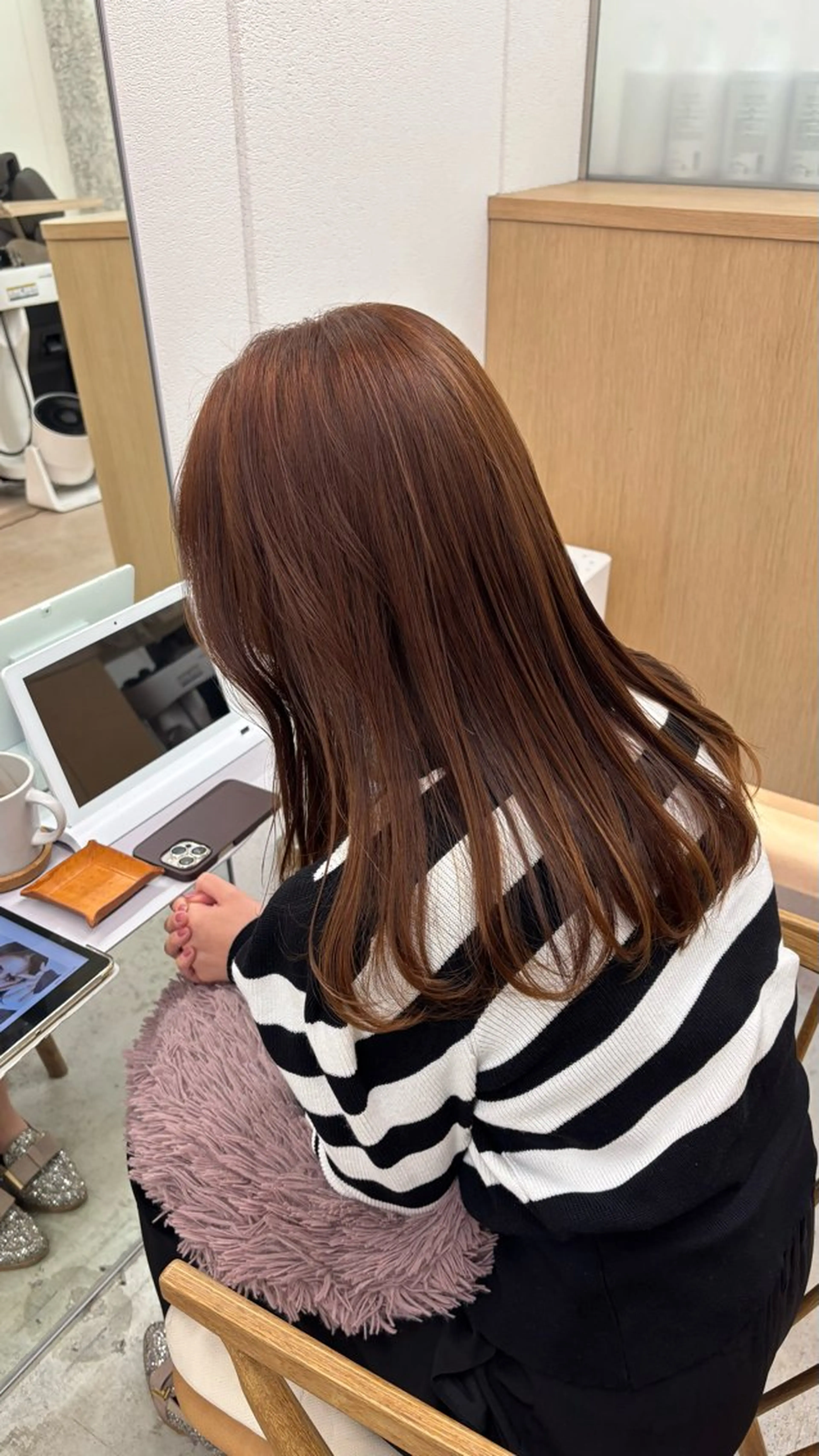 カラー ヘアカラー トリートメント 🌷花屋併設🌷 岡本明日実のヘアスタイル