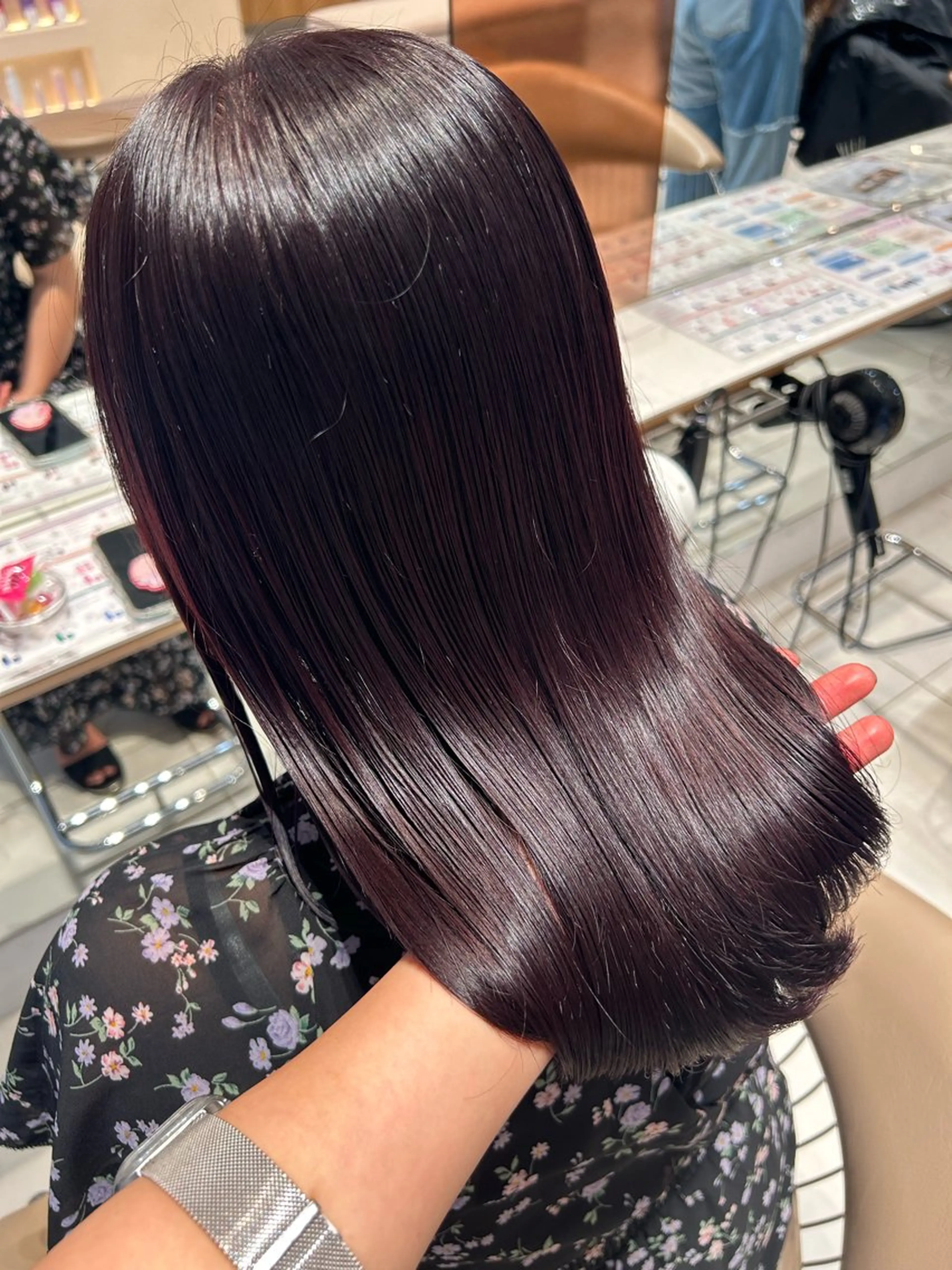 セミロング カラー ヘアカラー MIKA/ボブ/ レイヤー/メンズのヘアスタイル