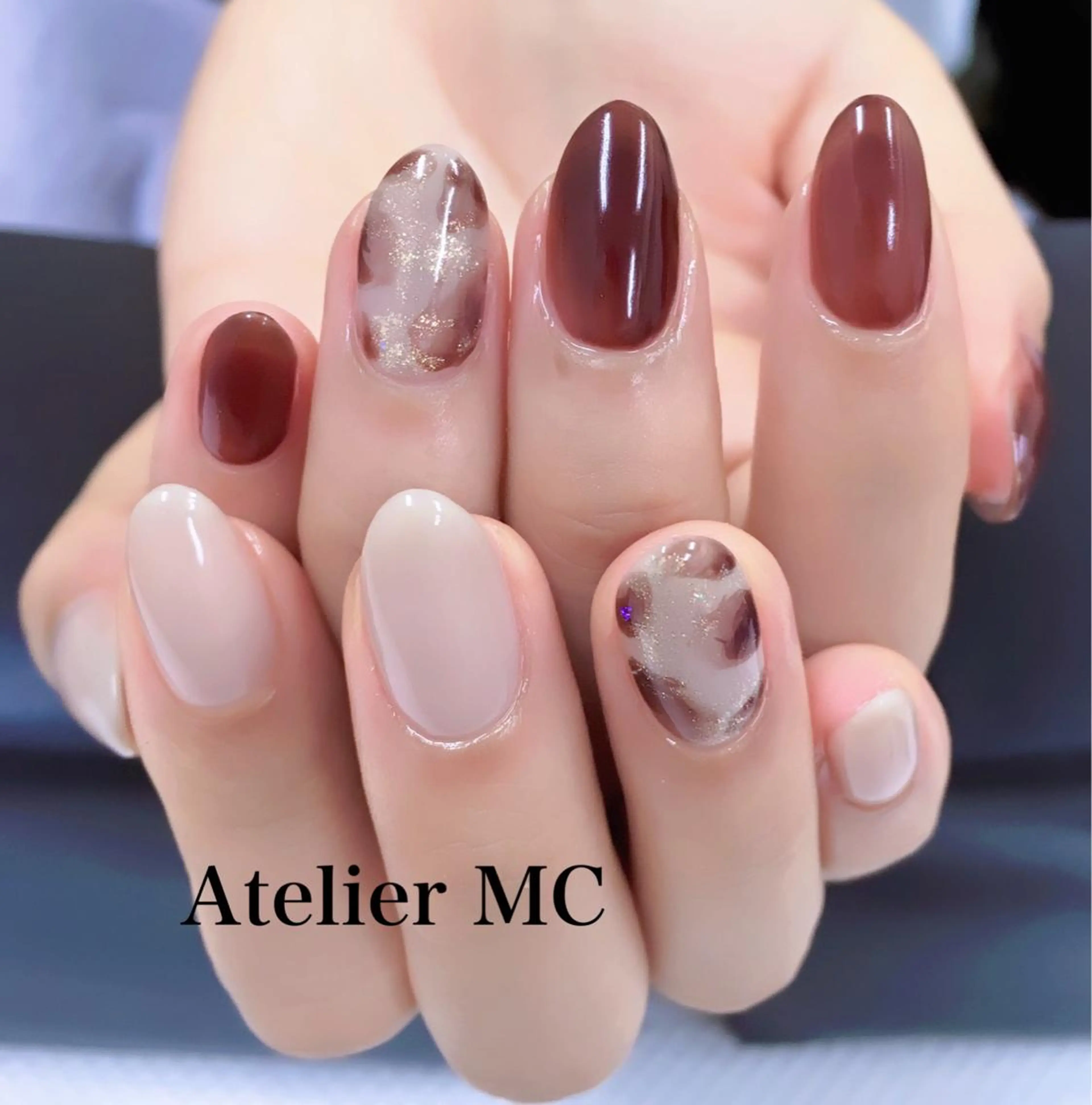 ネイル ハンドネイル アトリエ エムシー 【新富町・東銀座】のネイルデザイン