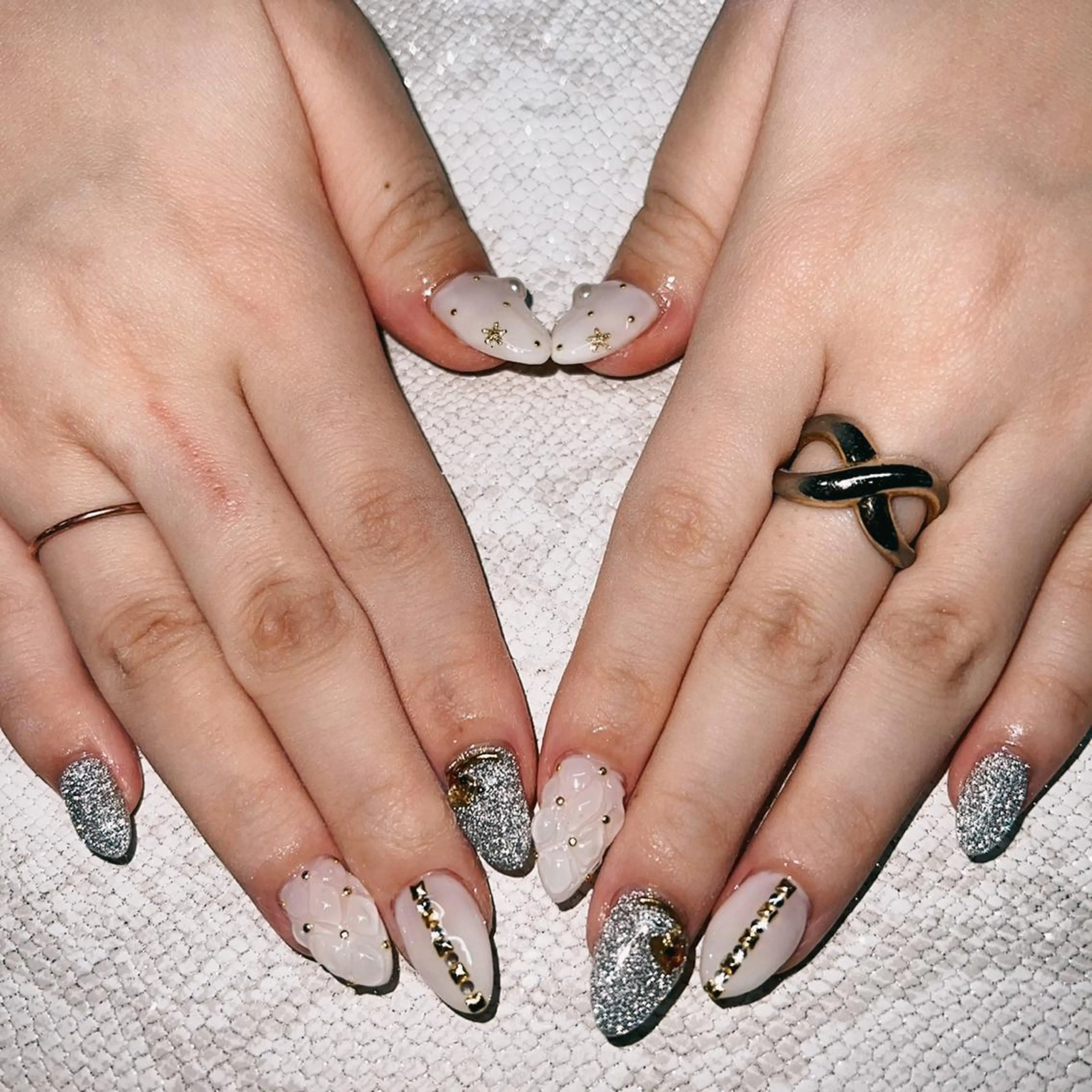 ネイル フラッシュネイル ハンドネイル フットネイル NAIL Salon IP所属・長谷川 奈緒美のネイルデザイン