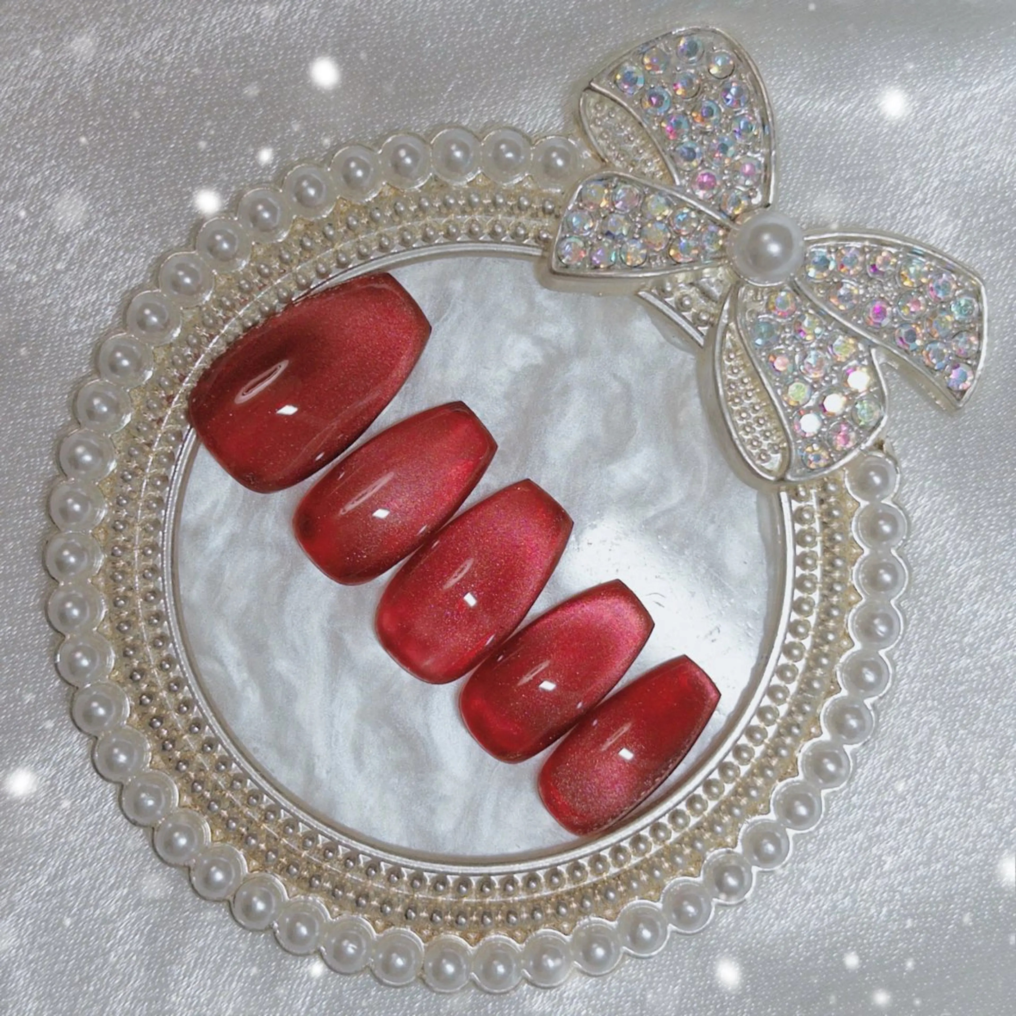 ネイル マグネットネイル mercii nail所属・merciinail sakiのネイルデザイン