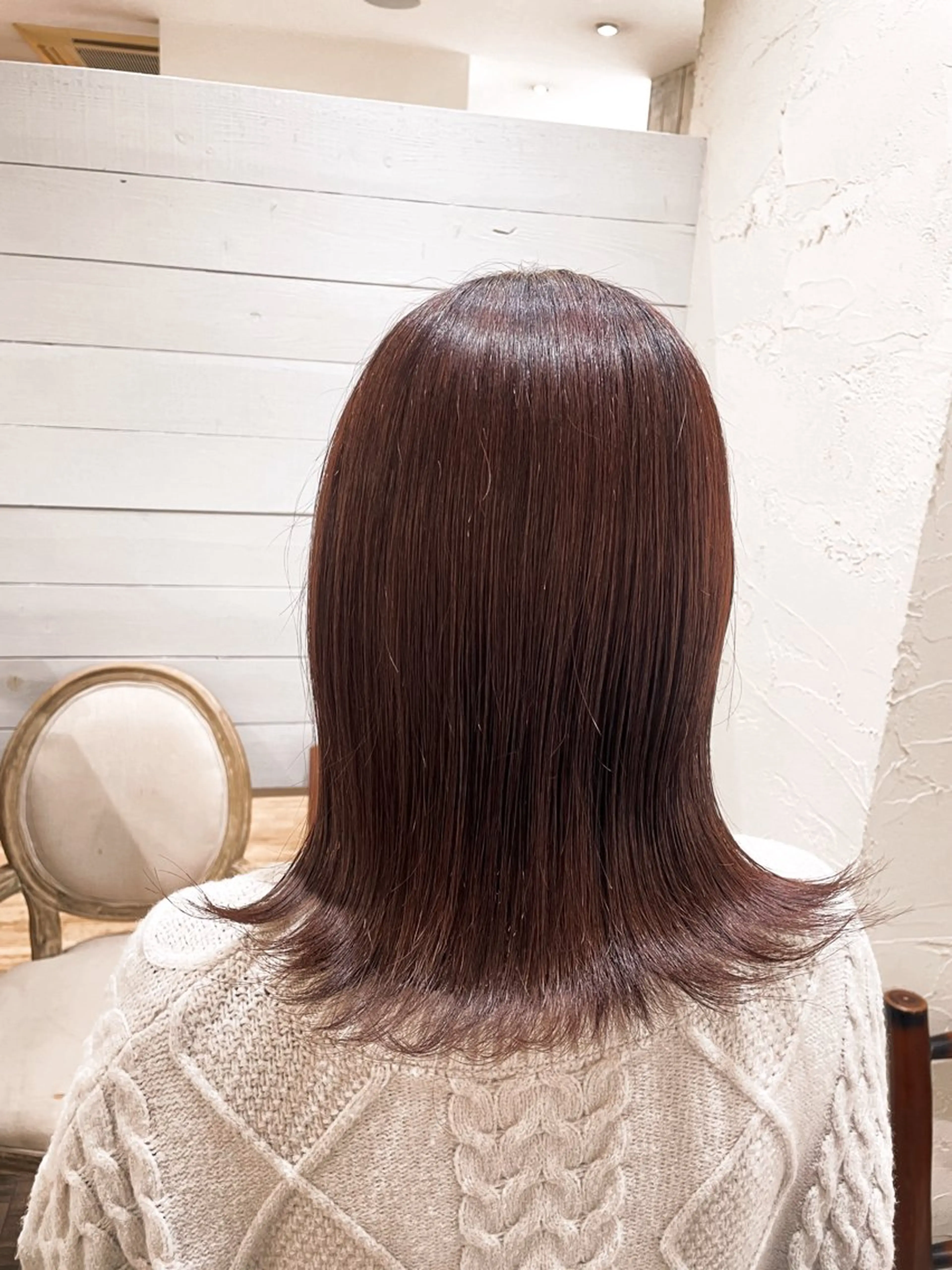 カラー ニシノ フウカのヘアスタイル