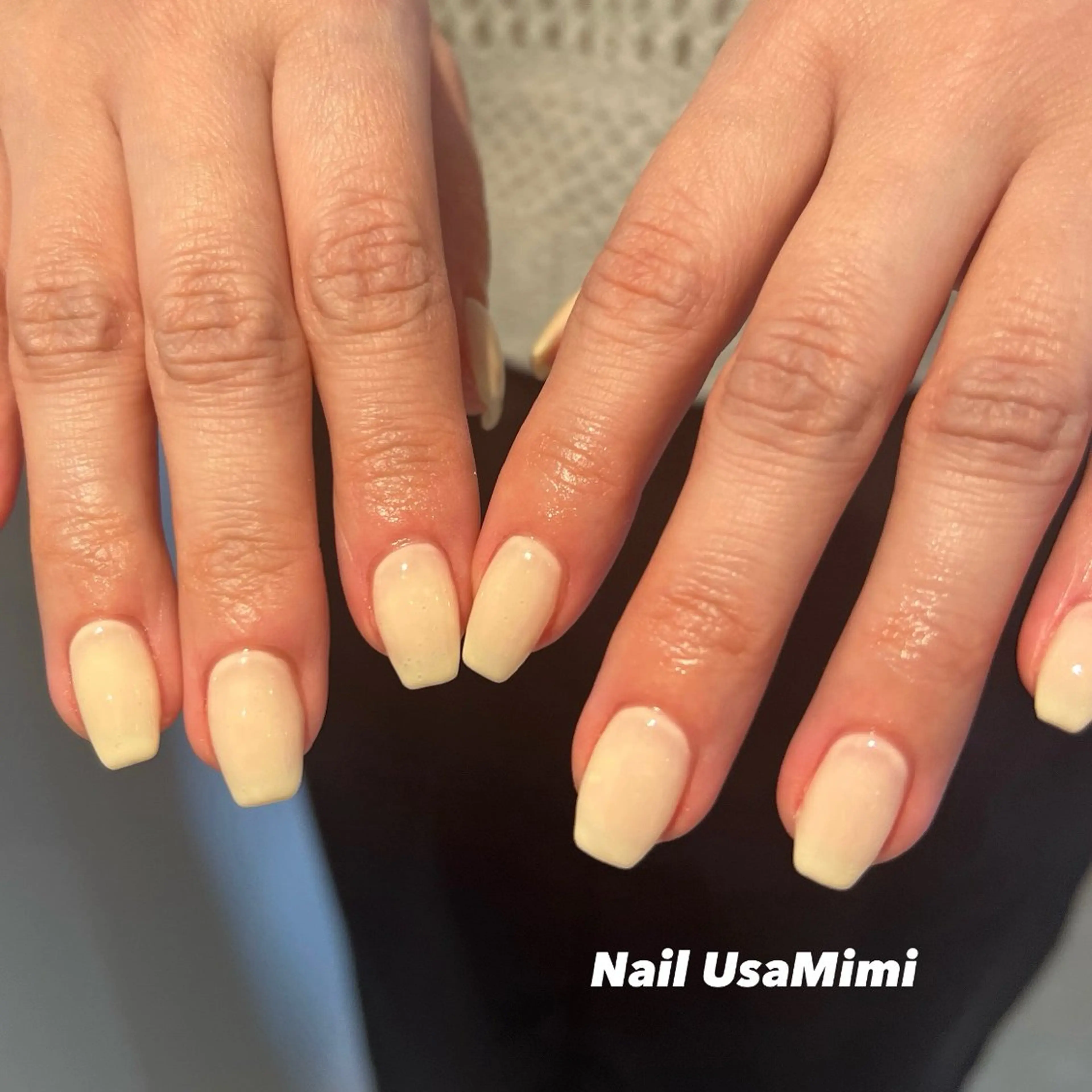 ネイル アートネイル ジェルネイル グラデーション 韓国ネイル ワンカラーネイル ハンドネイル 本町NailUsa Mimi RIKOのネイルデザイン