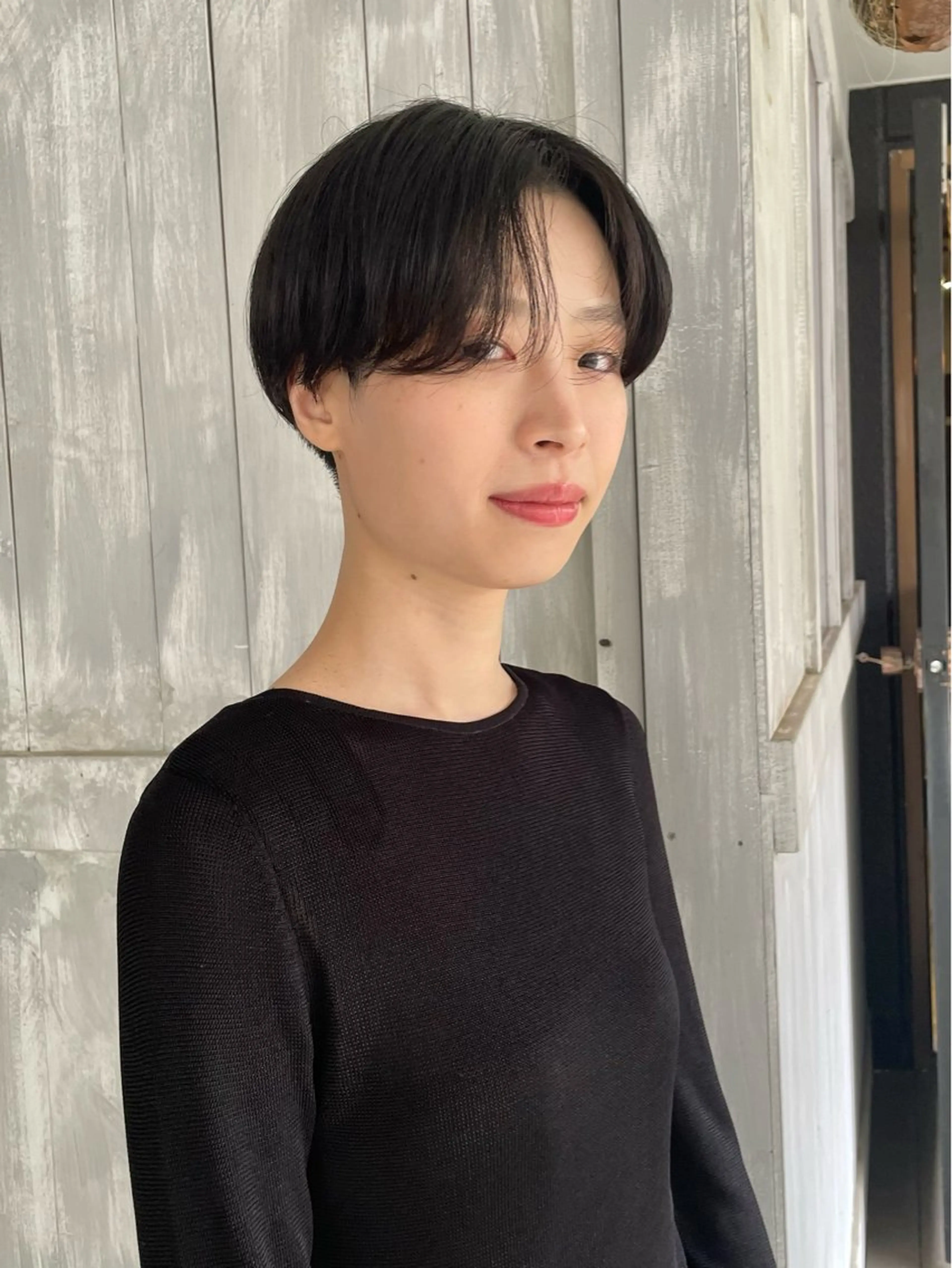 ショート ハンサムショート ショートヘア 塩谷 雪花のヘアスタイル