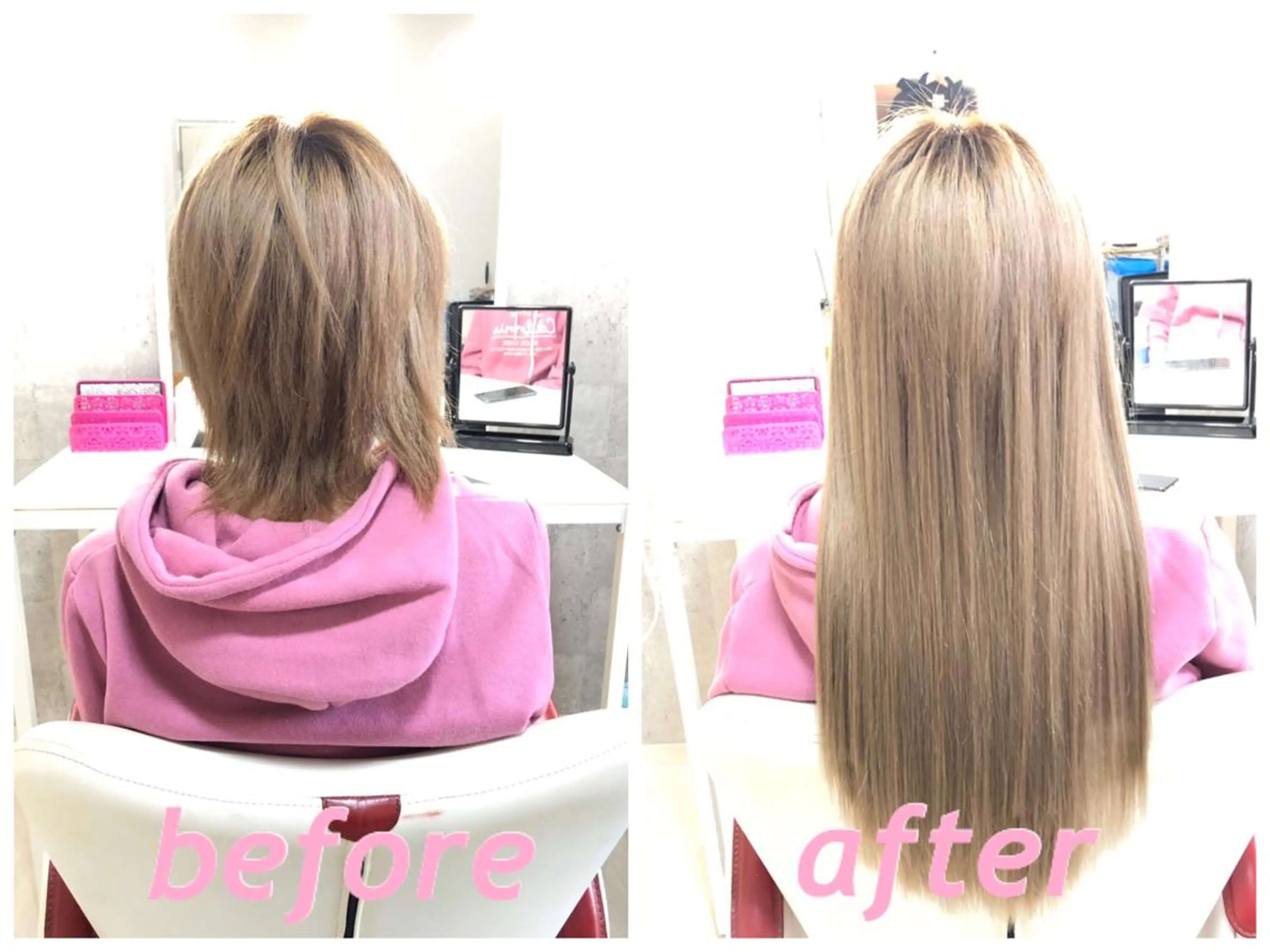 ロング エクステ ドレスアップ心斎橋店所属・🌸ドレスアップ 心斎橋店🌸のヘアスタイル